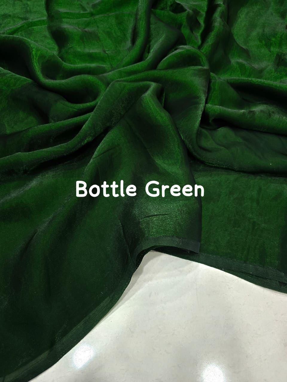 Bottle green fabric 
