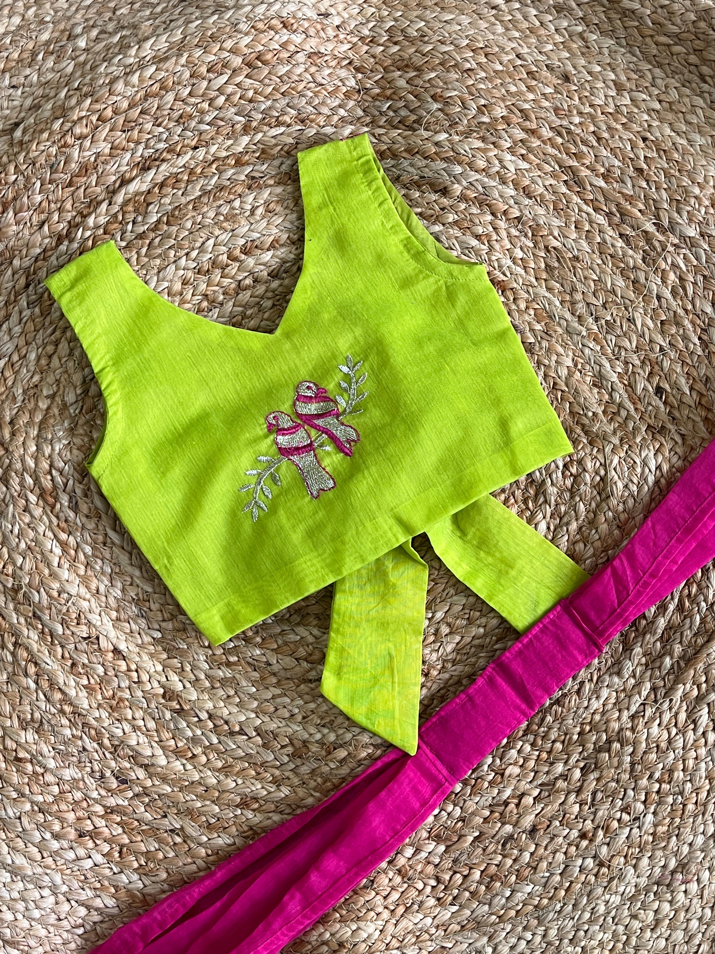 Crop top Skirt for kids