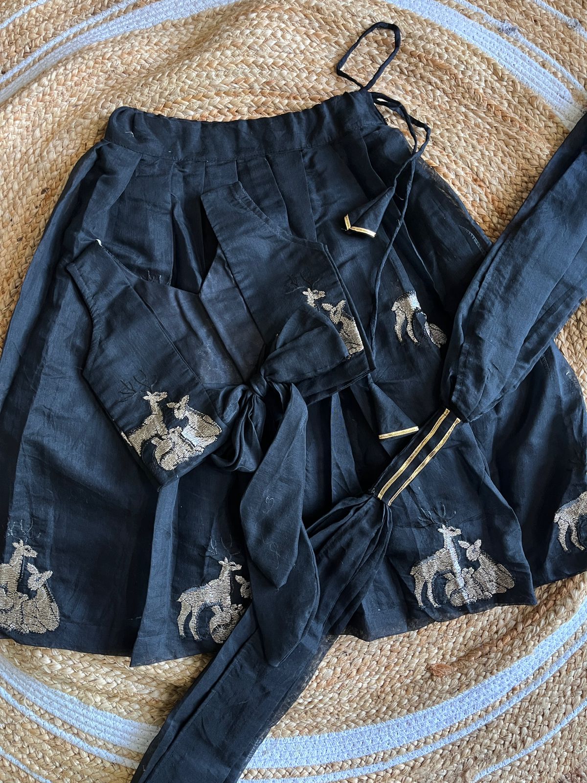 Crop top Skirt for kids