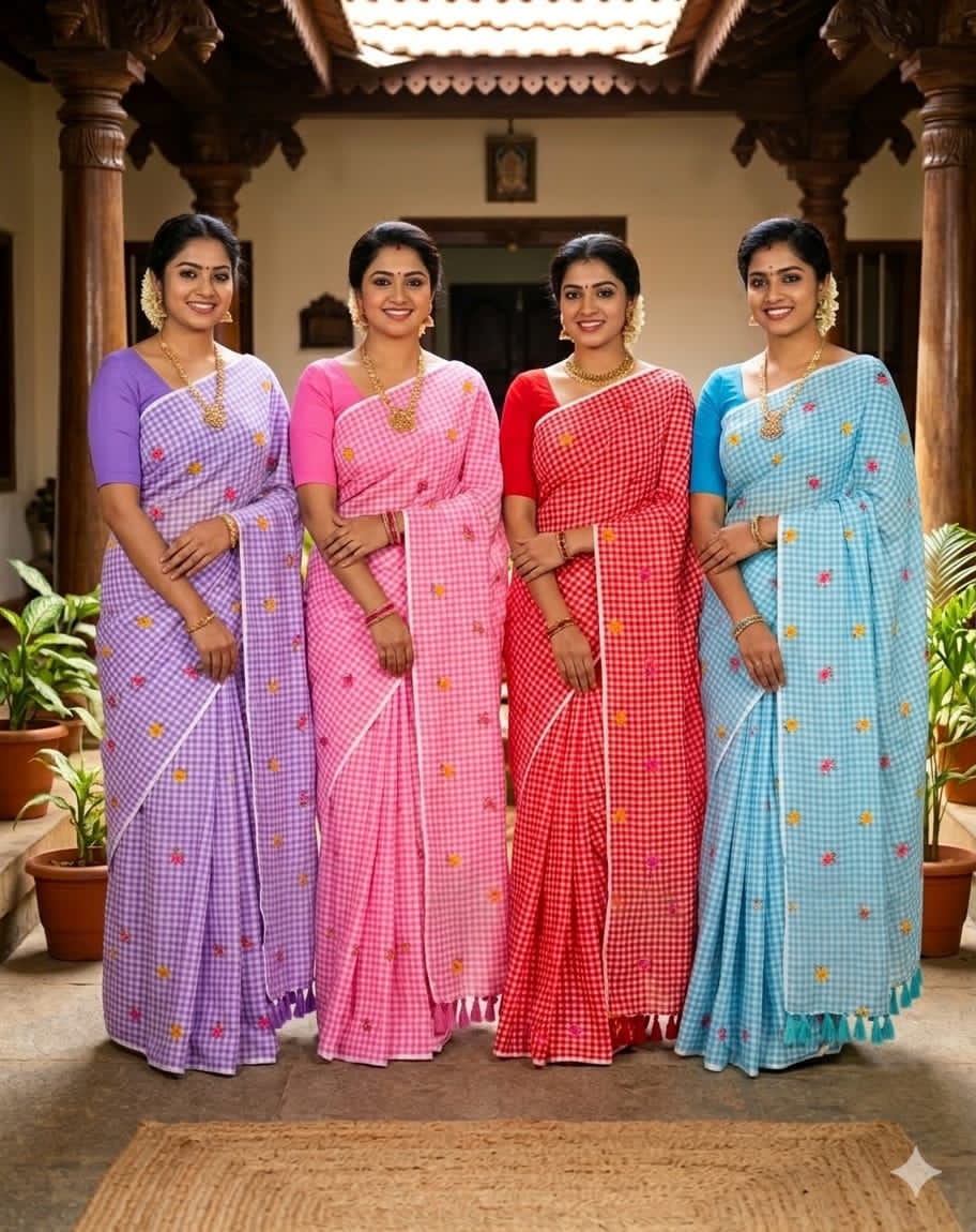Mul Cotton Saree