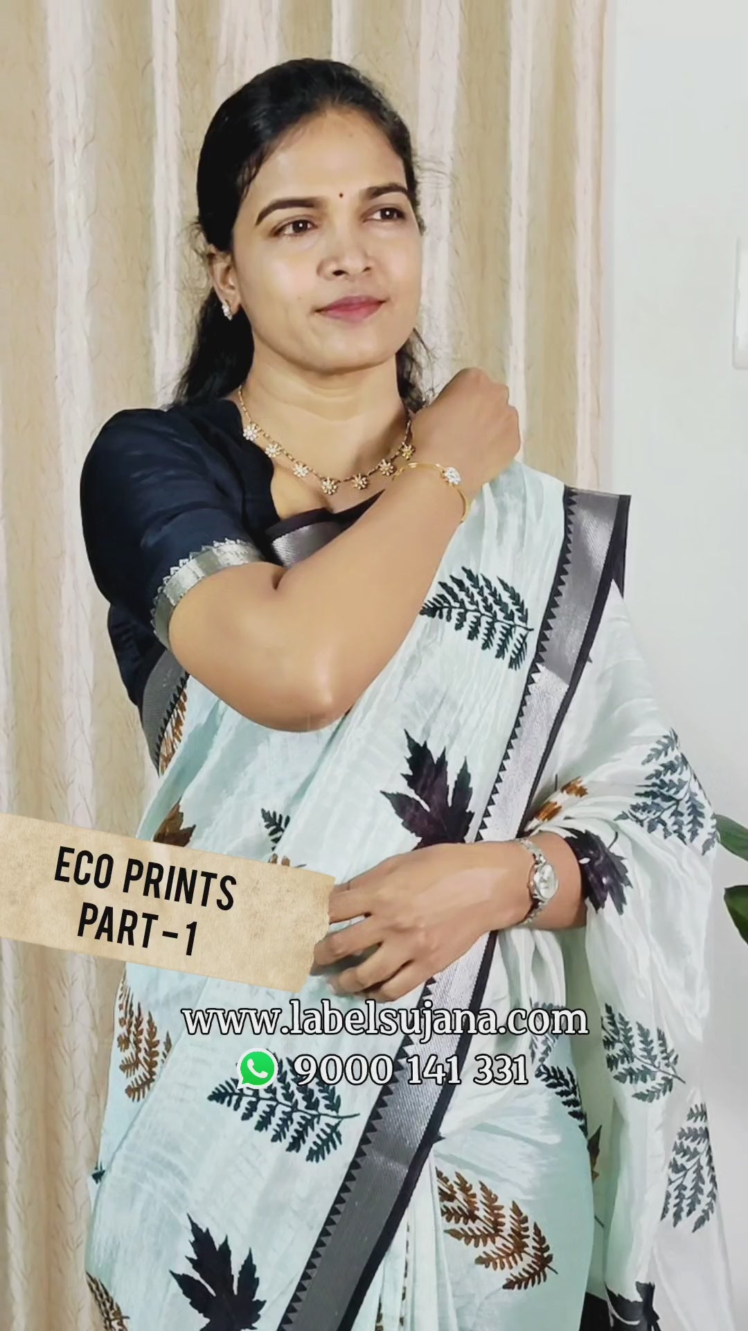 Mangalagiri pattu Eco Digital print sarees LSS23