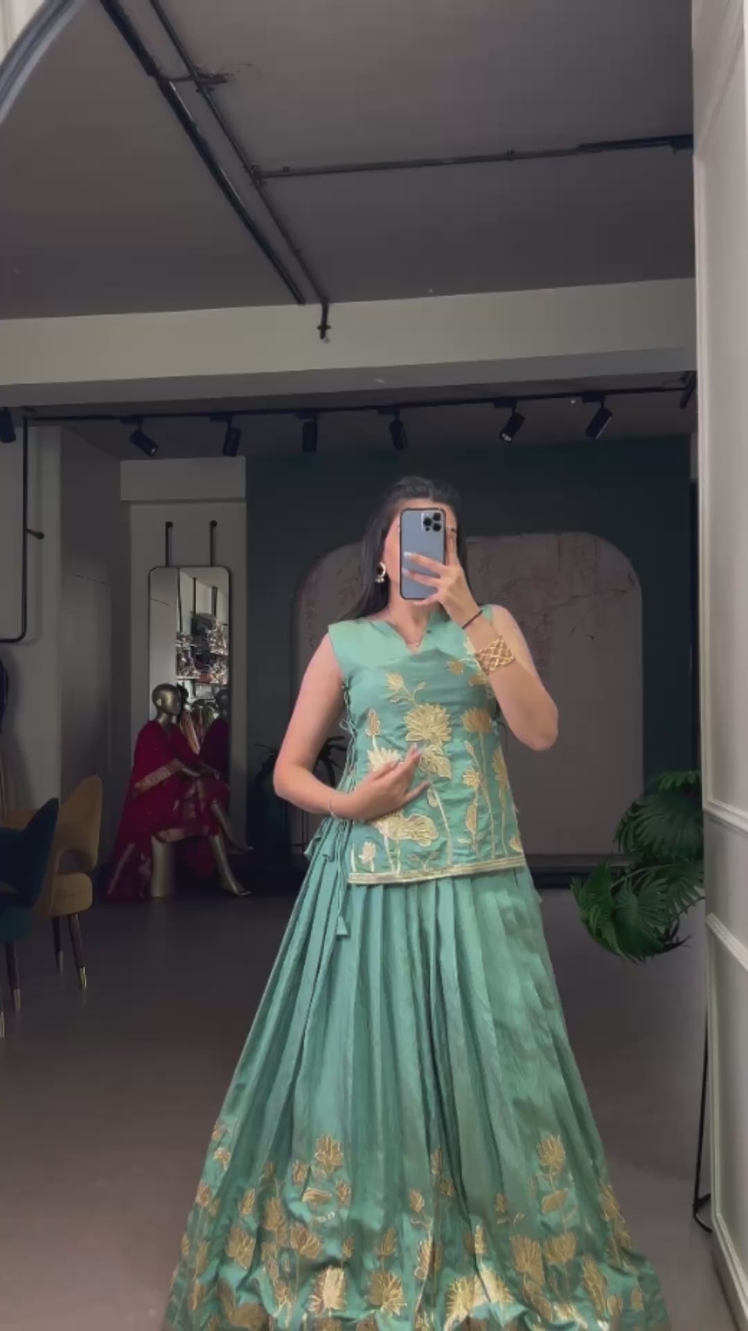 Shimmer Partywear Lehenga