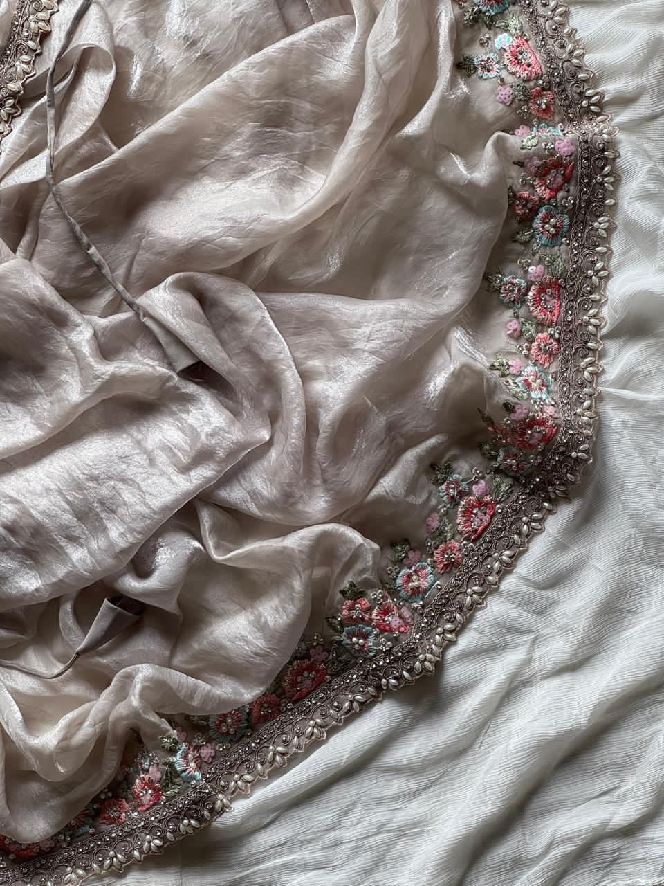 1 minute Cocktail Saree