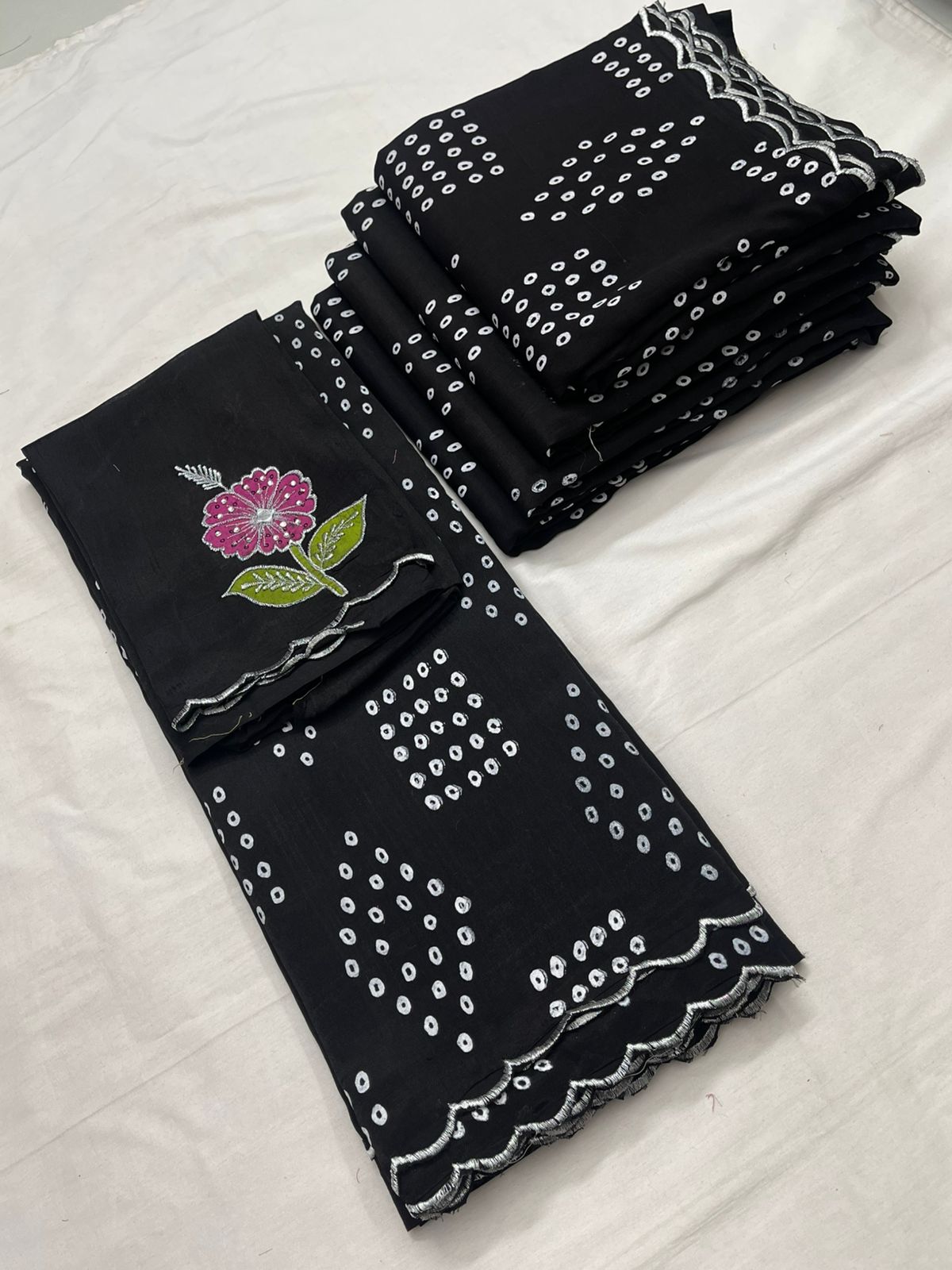 Mangalagiri Pattu Bandhini Design Saree