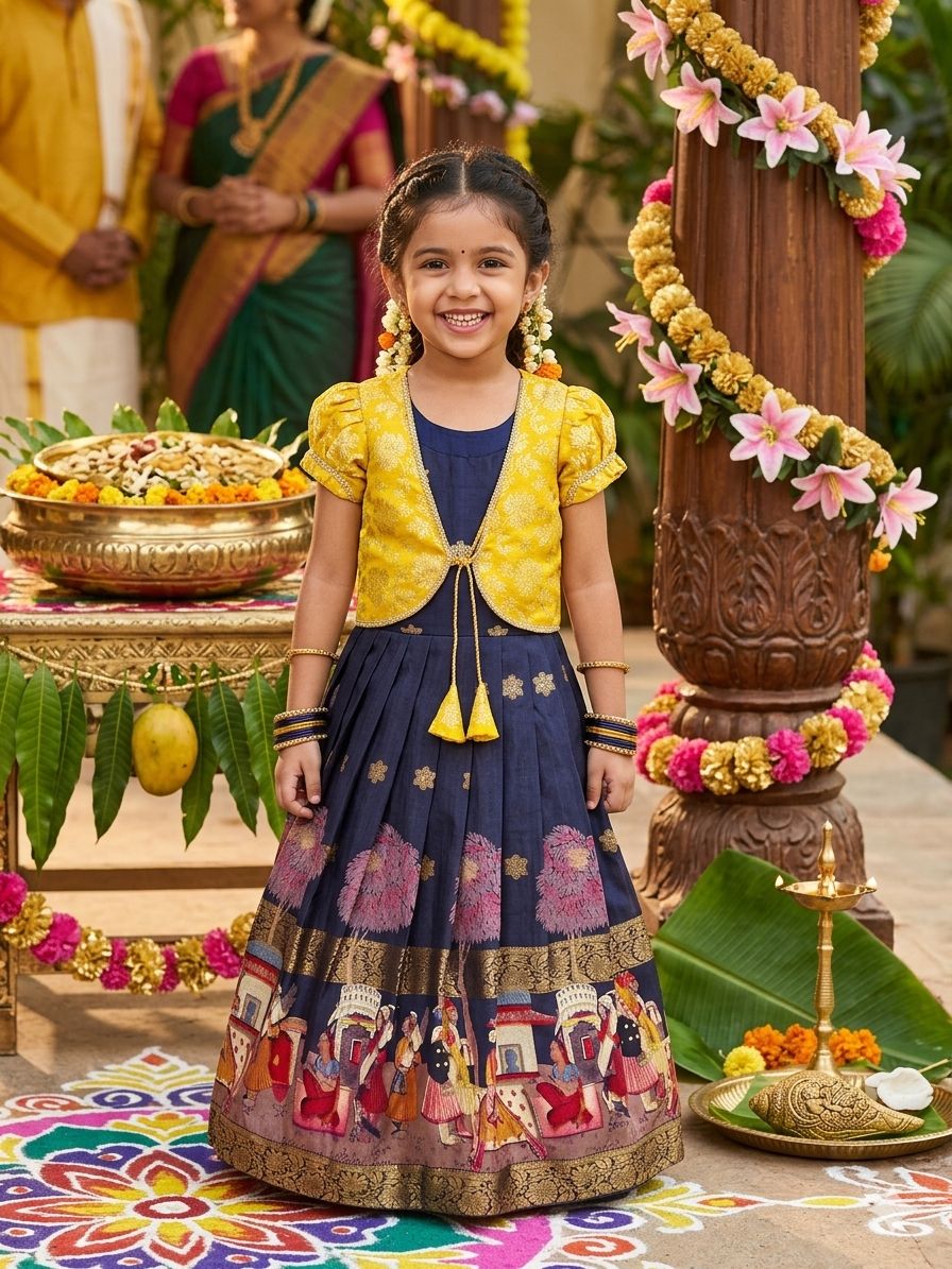 Party wear kids dress