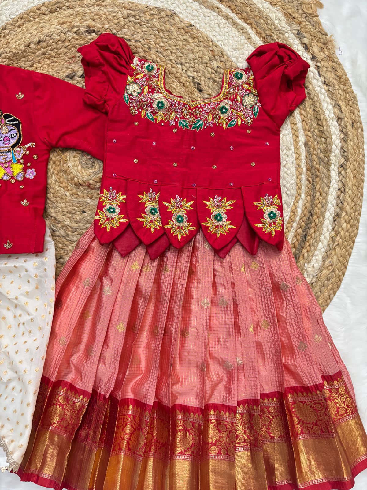 Red frock