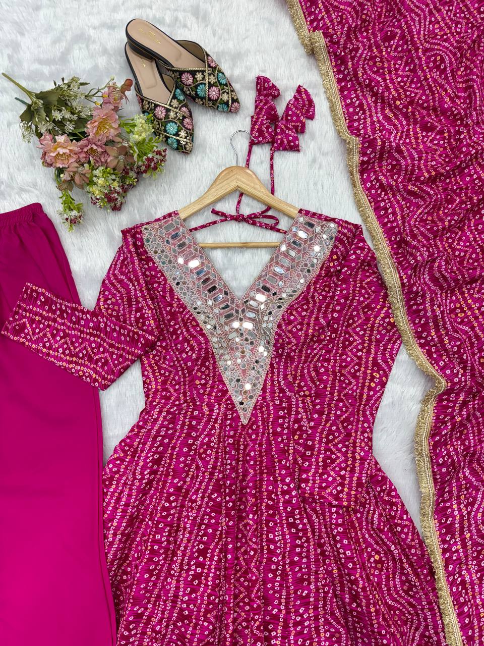 Bright pink 