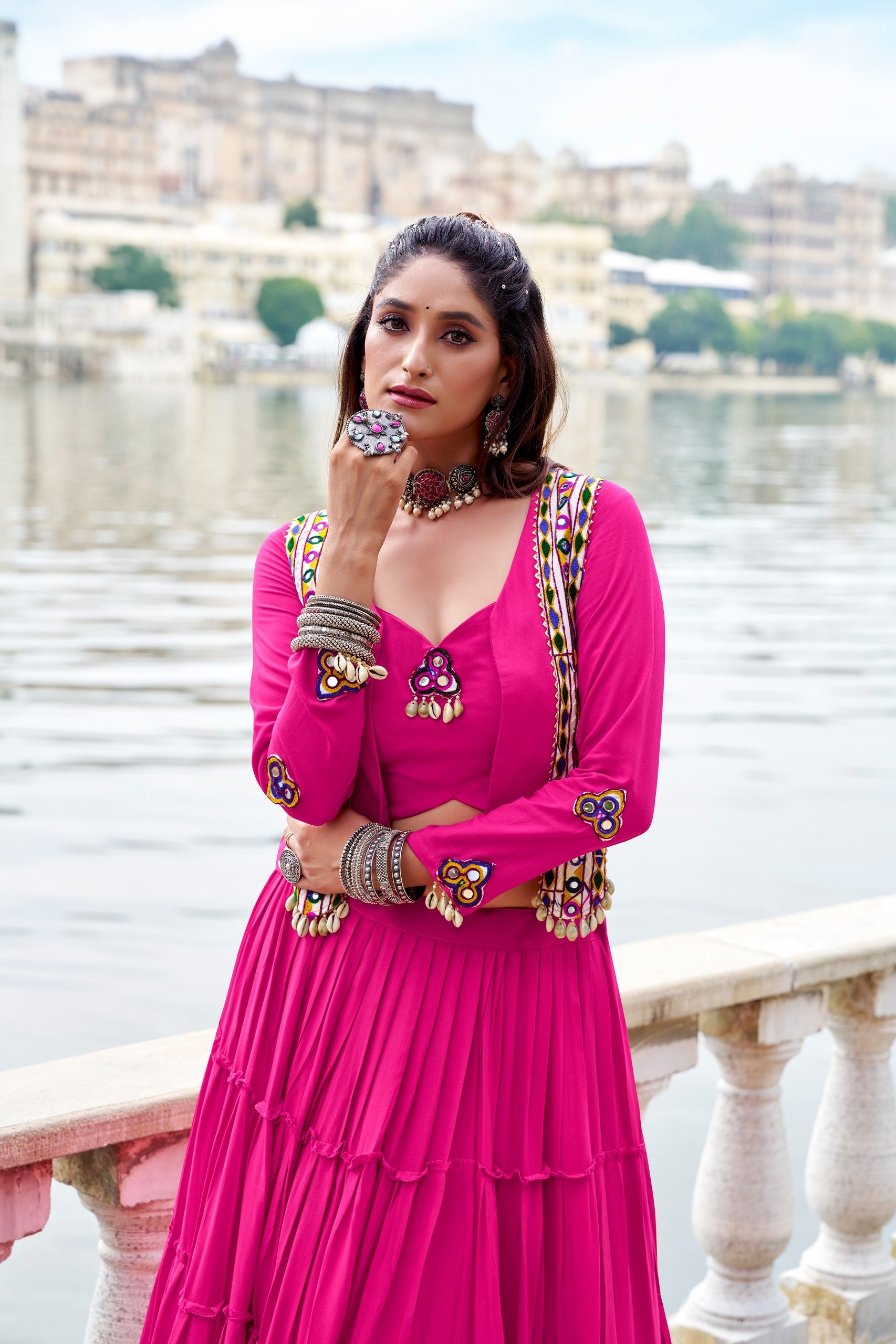 Bright pink 