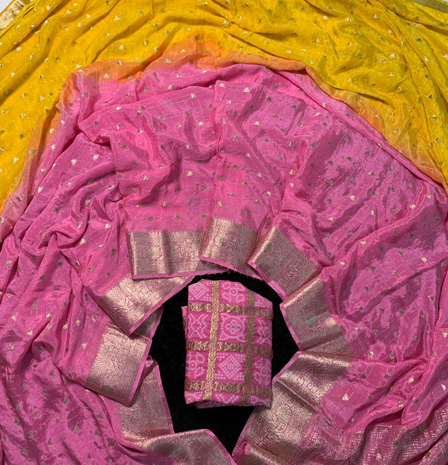 Pure Chinon Viscose Saree