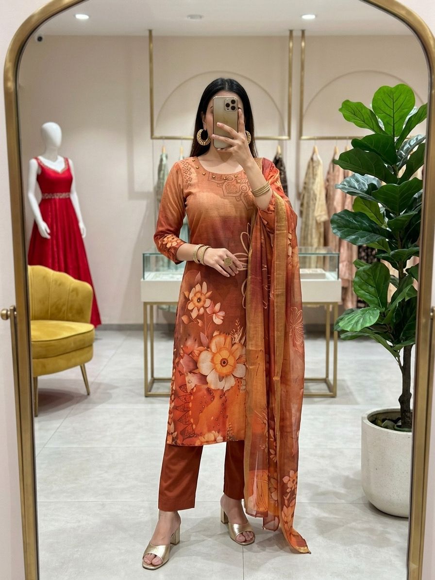 Rust orange 