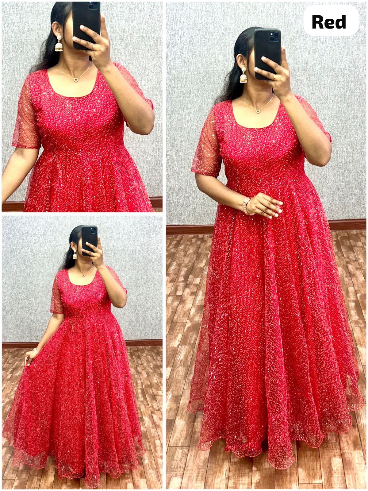 Red gown 