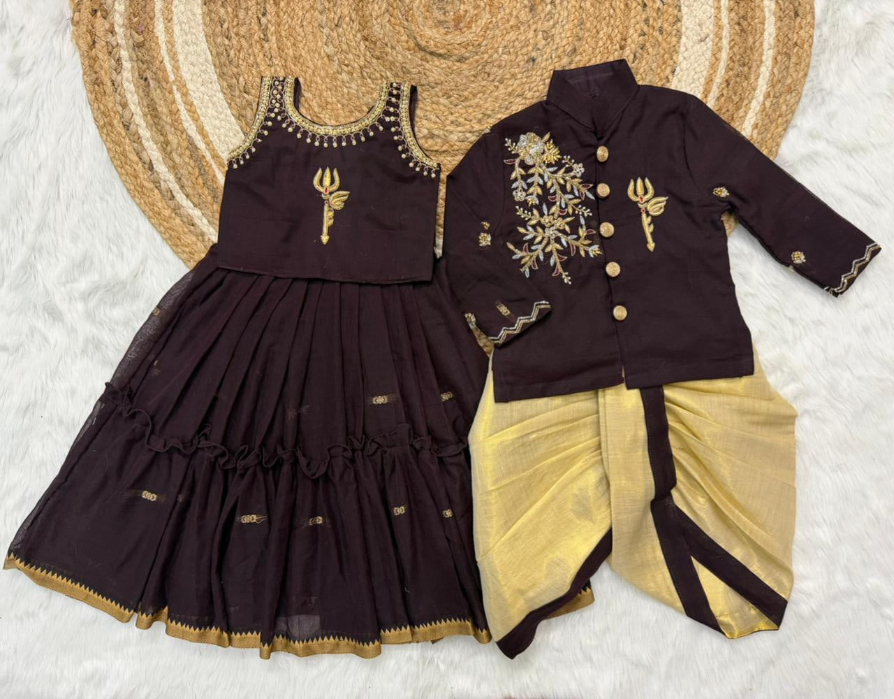 Dark brown 