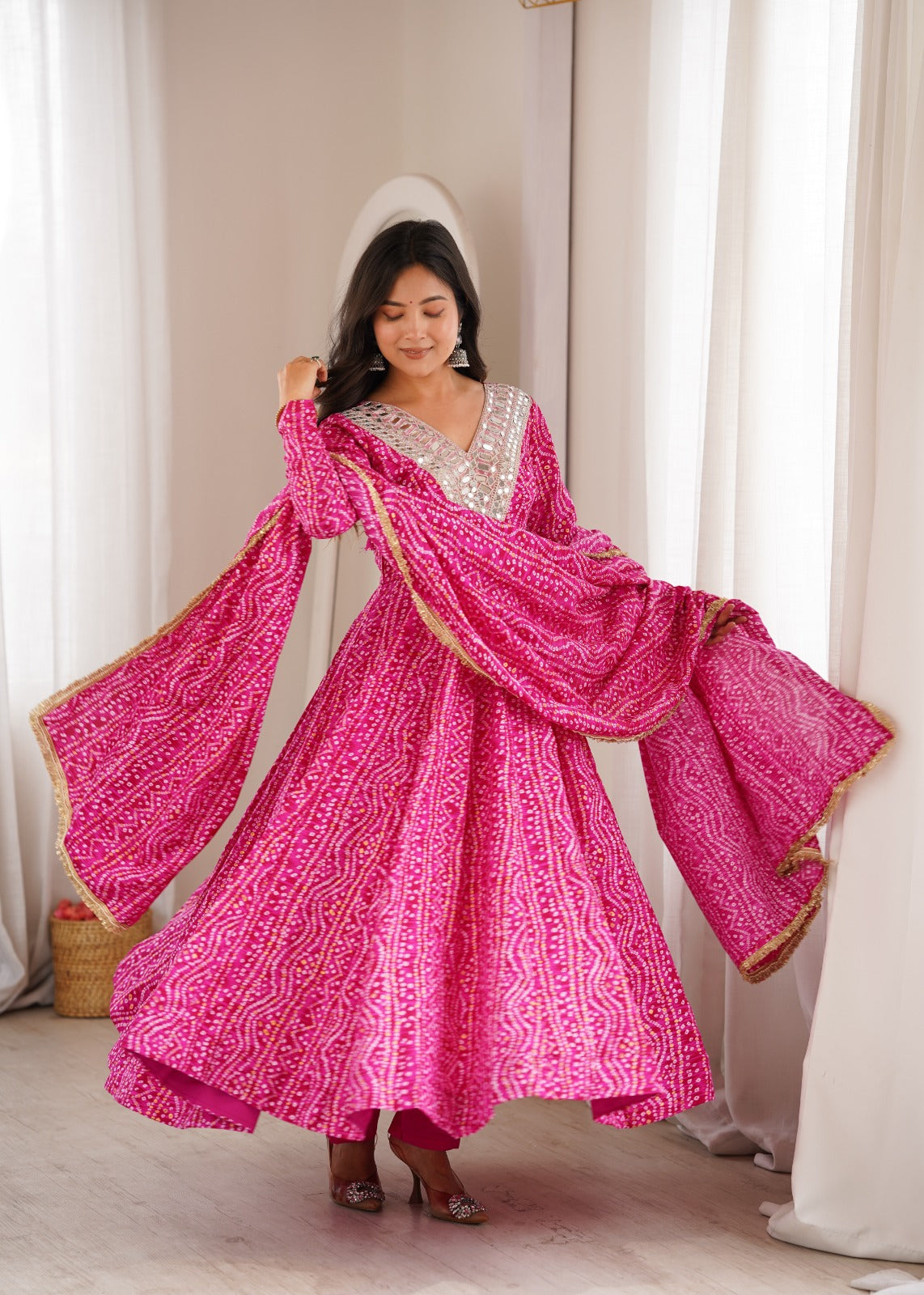 Bright pink 