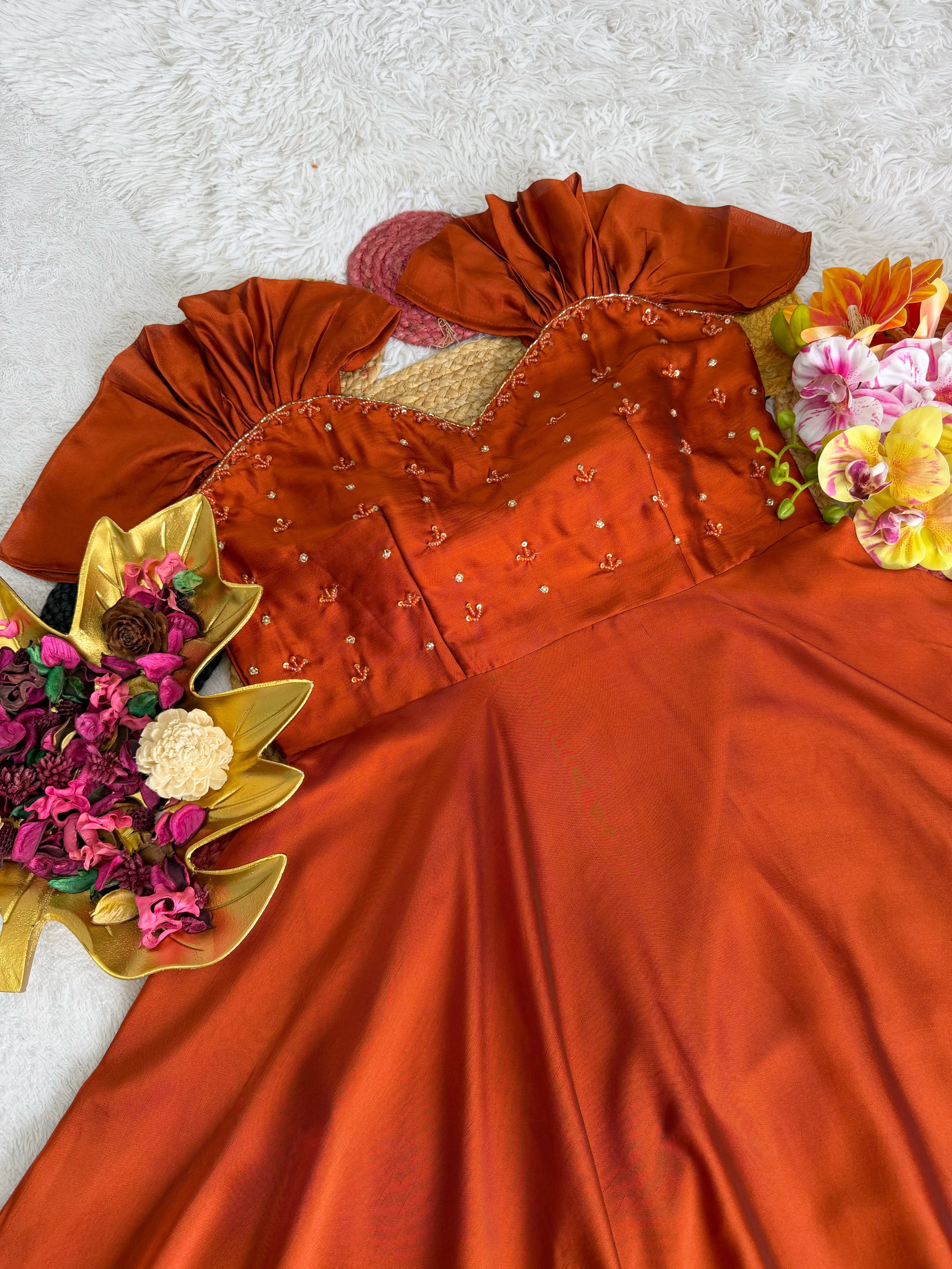 Rust orange 