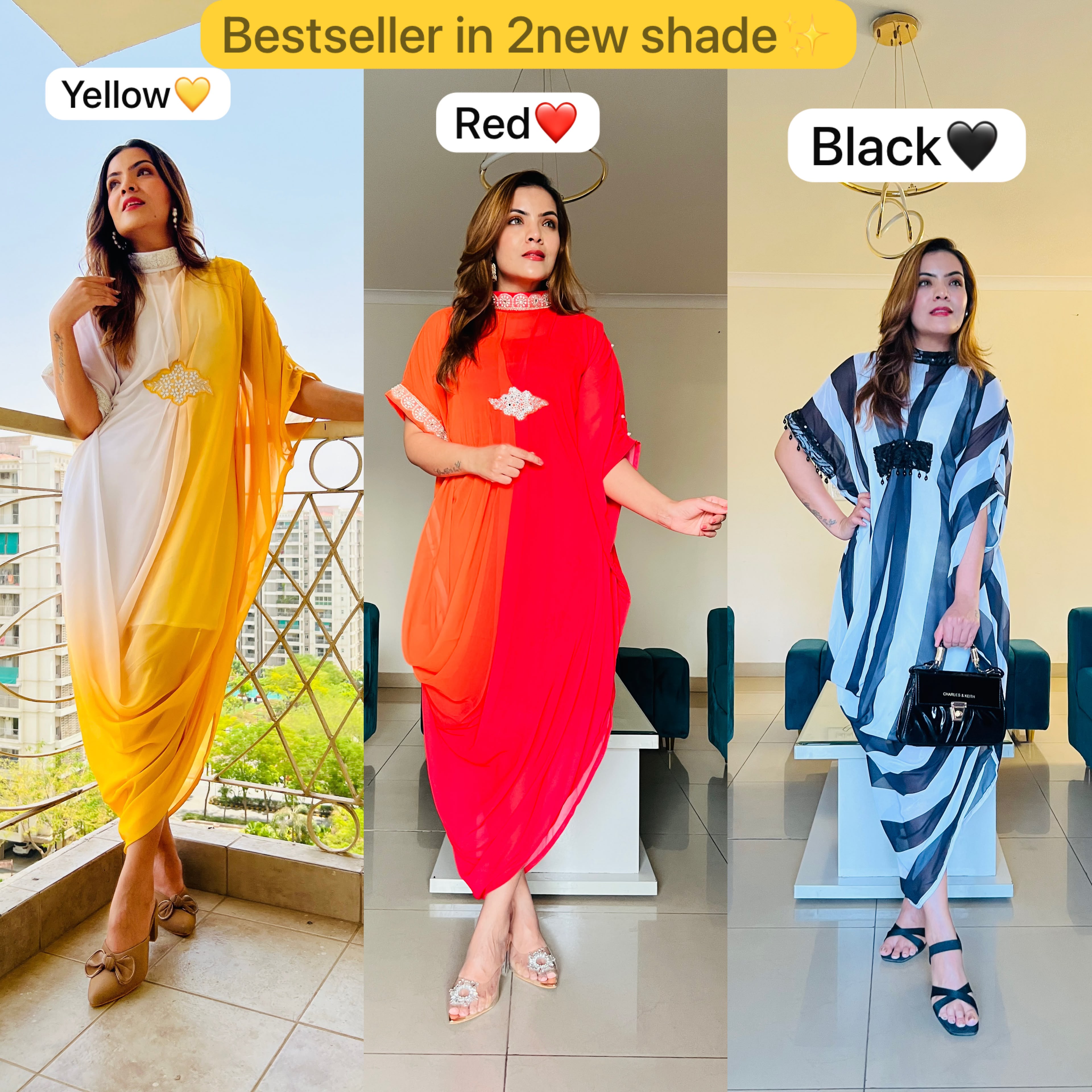 Yellow 
Red
Black 