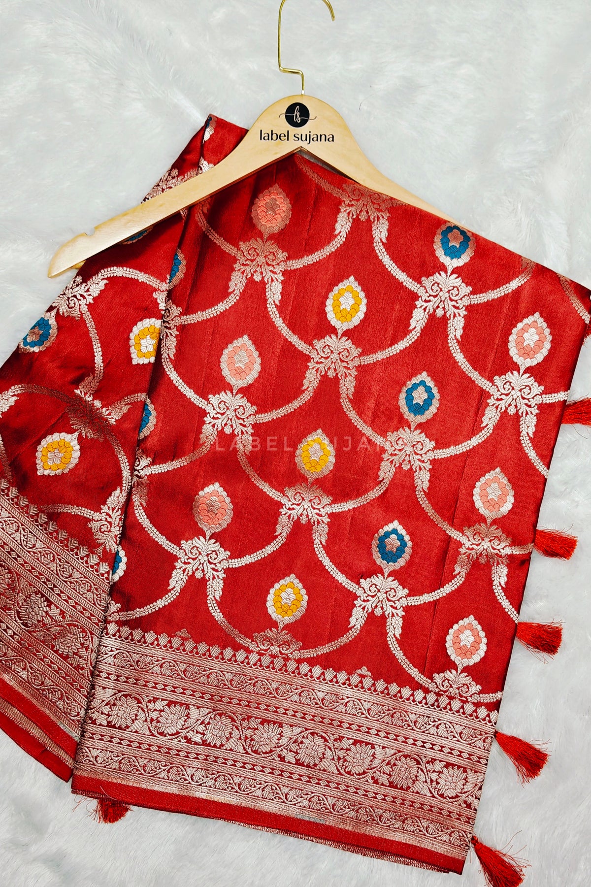 A Copper Silk Saree 