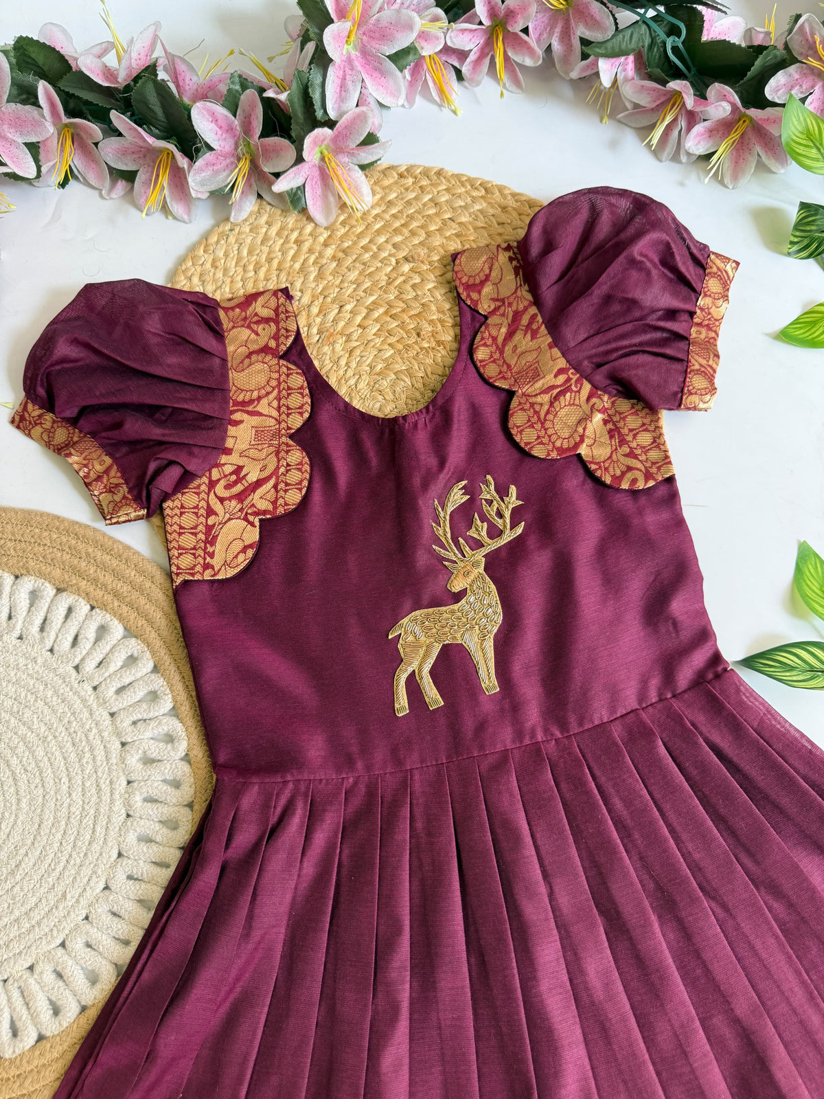 Dark maroon 