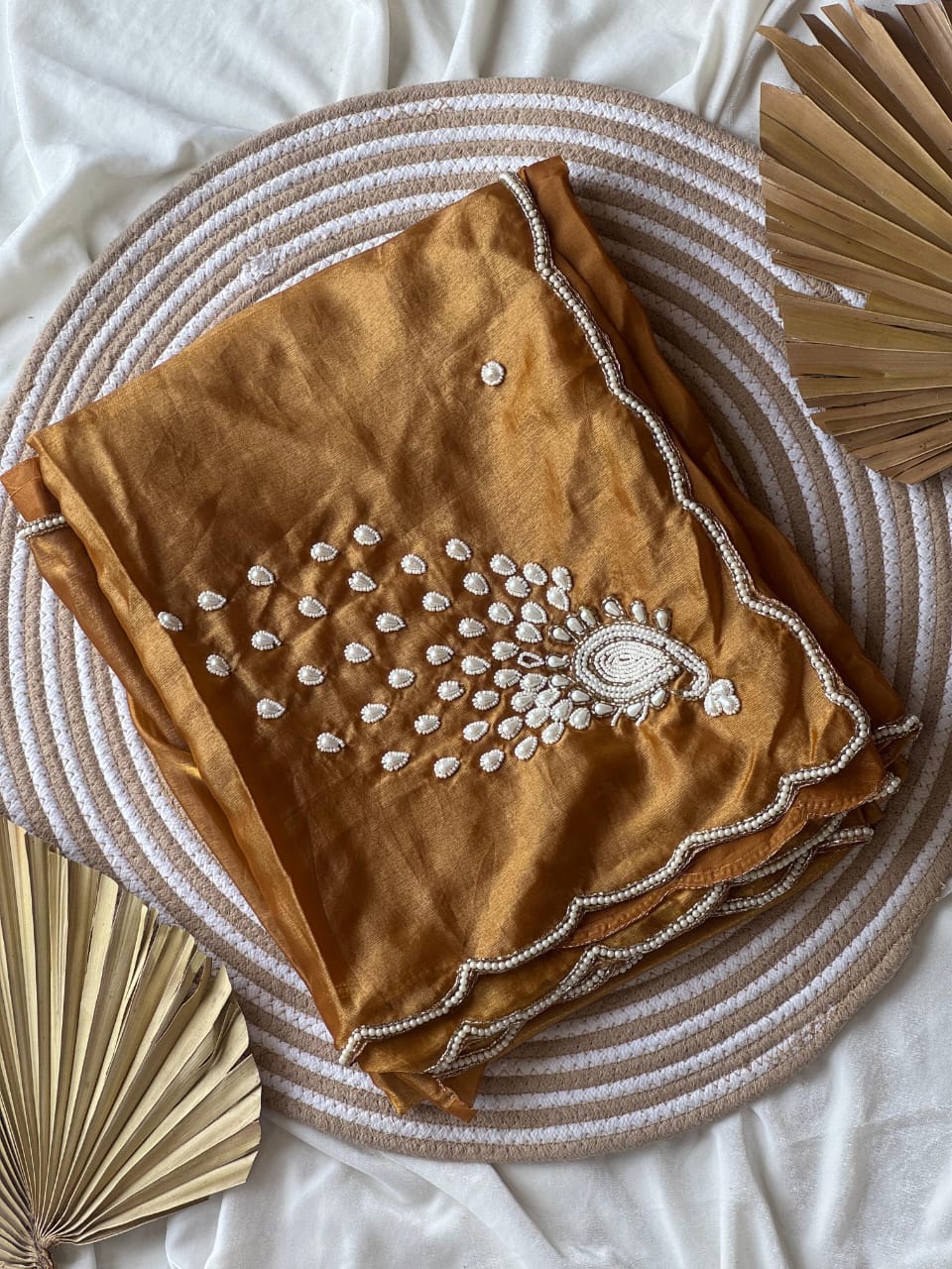 Gold saree 