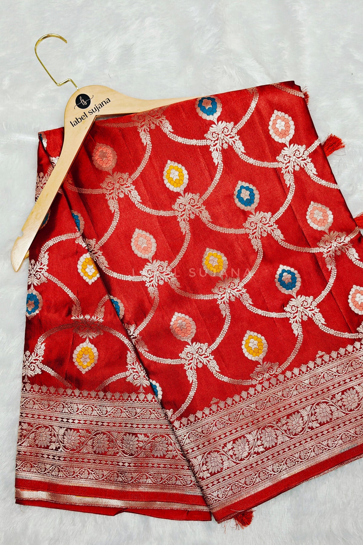 A Copper Silk Saree