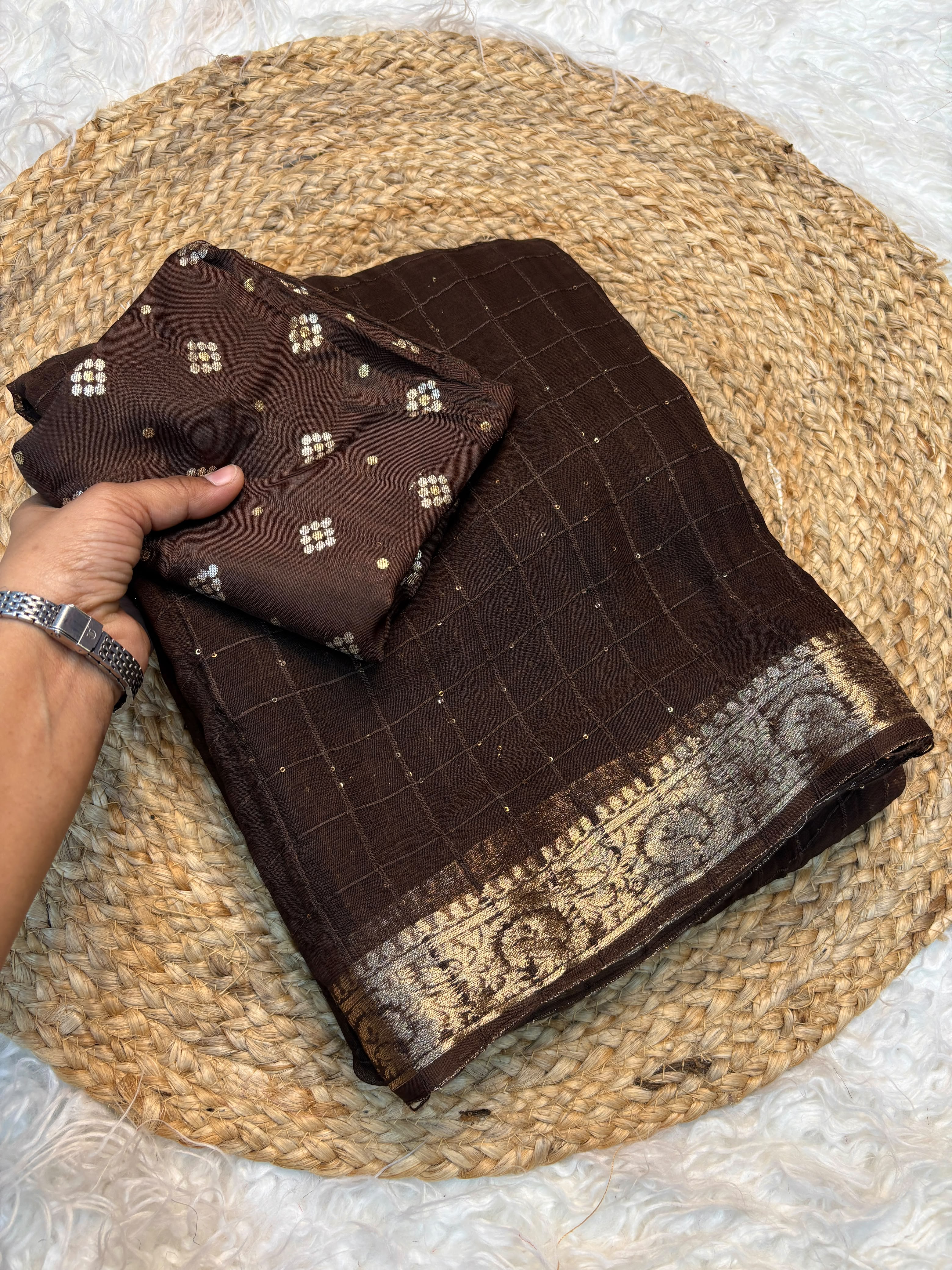 Dark brown 