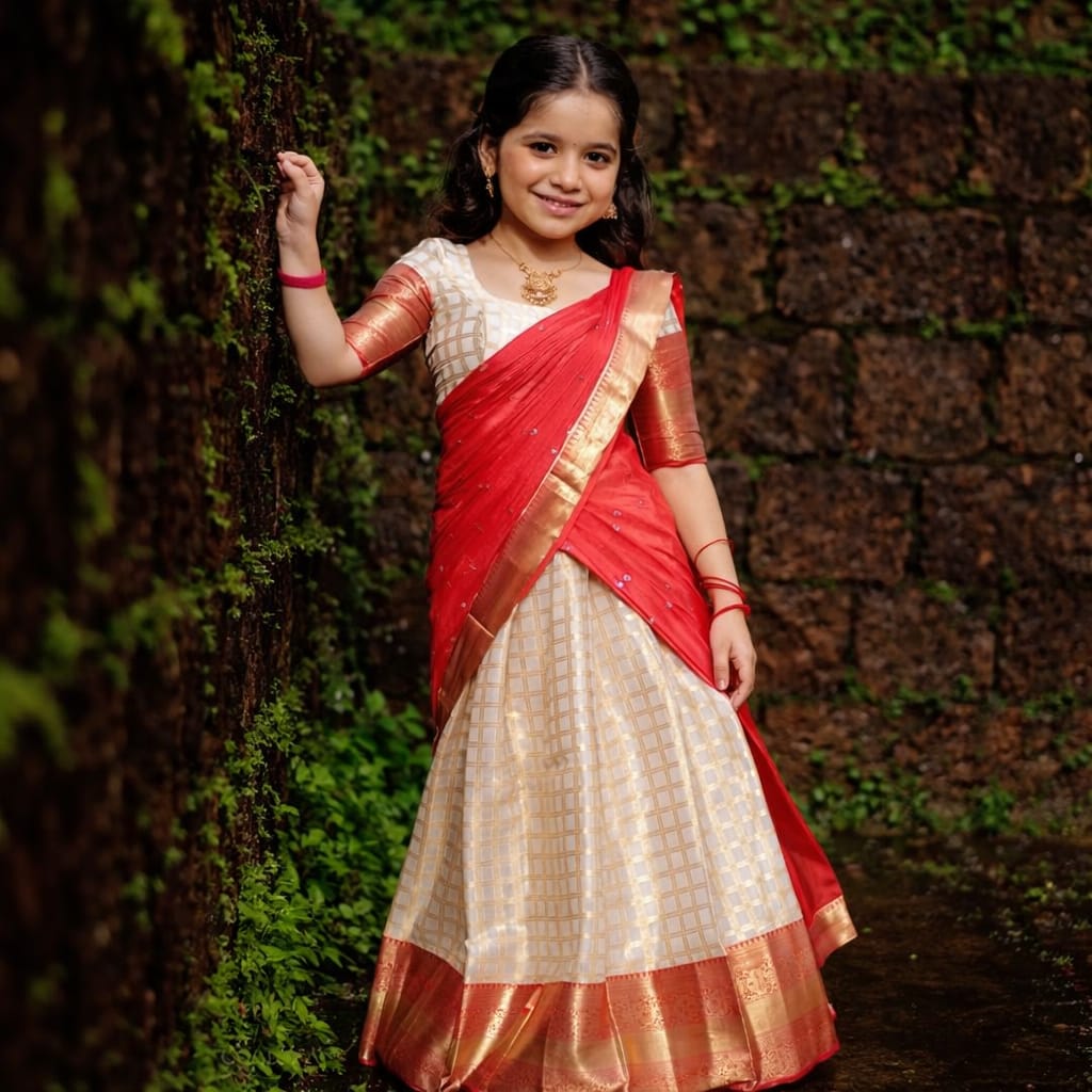 Traditional Red lehanga 