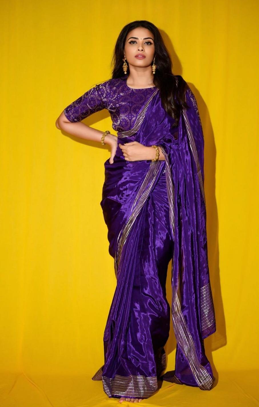 Mysore Crepe silk Saree