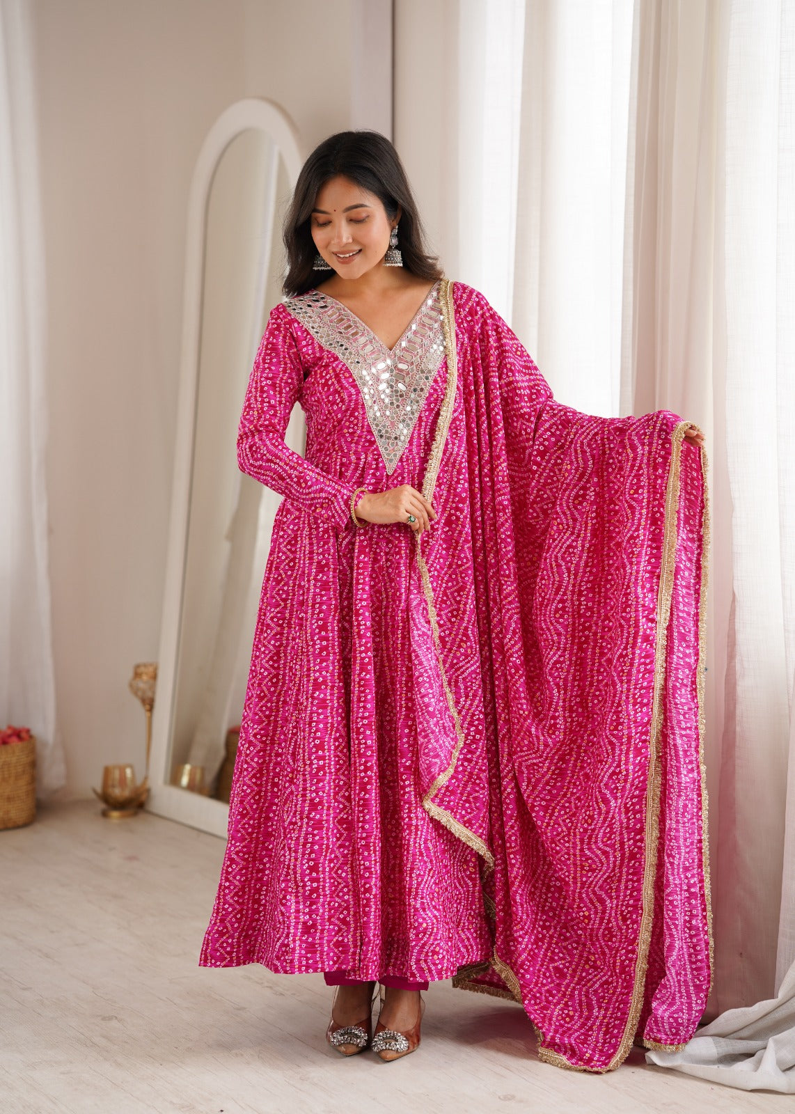 Bright pink 