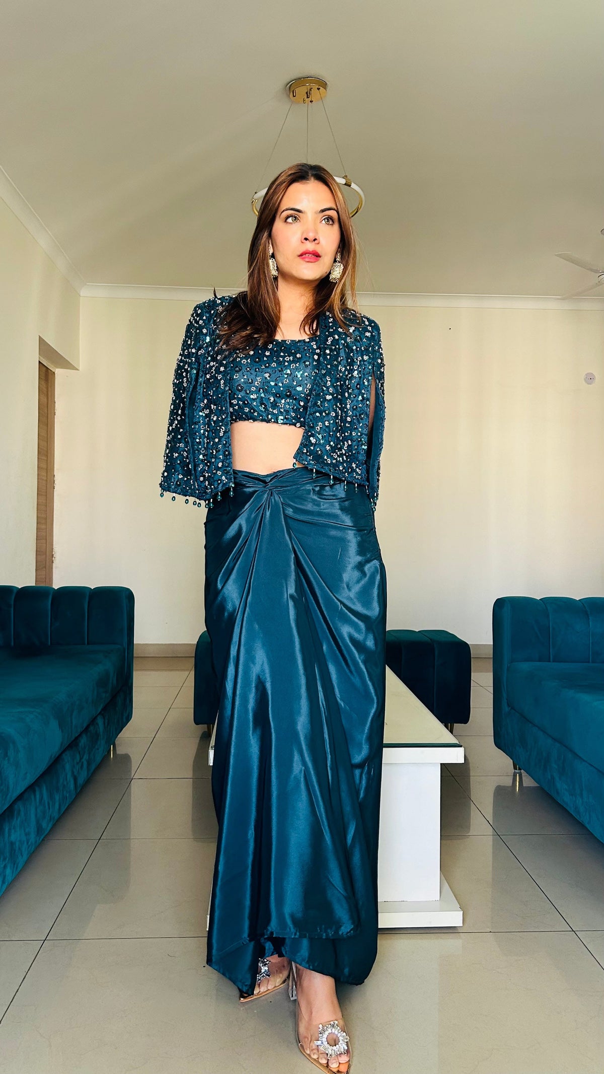 Teal blue 