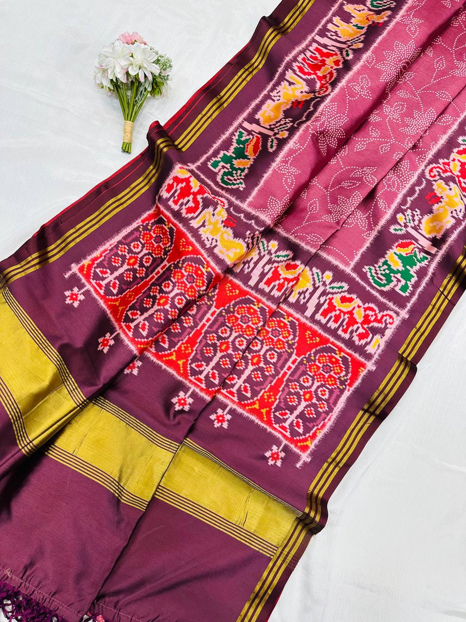 Premium Patola Silk Saree