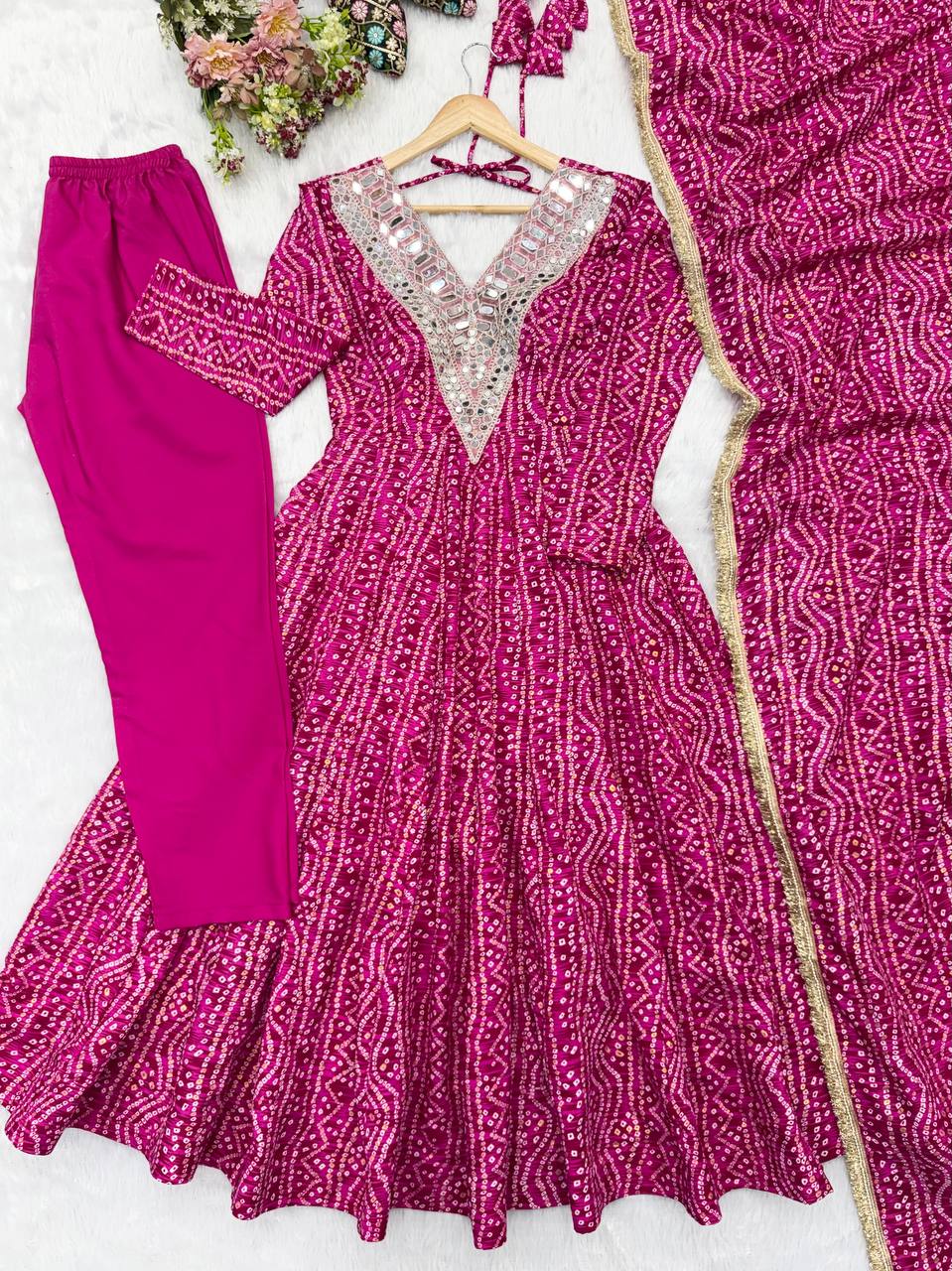 Bright pink 