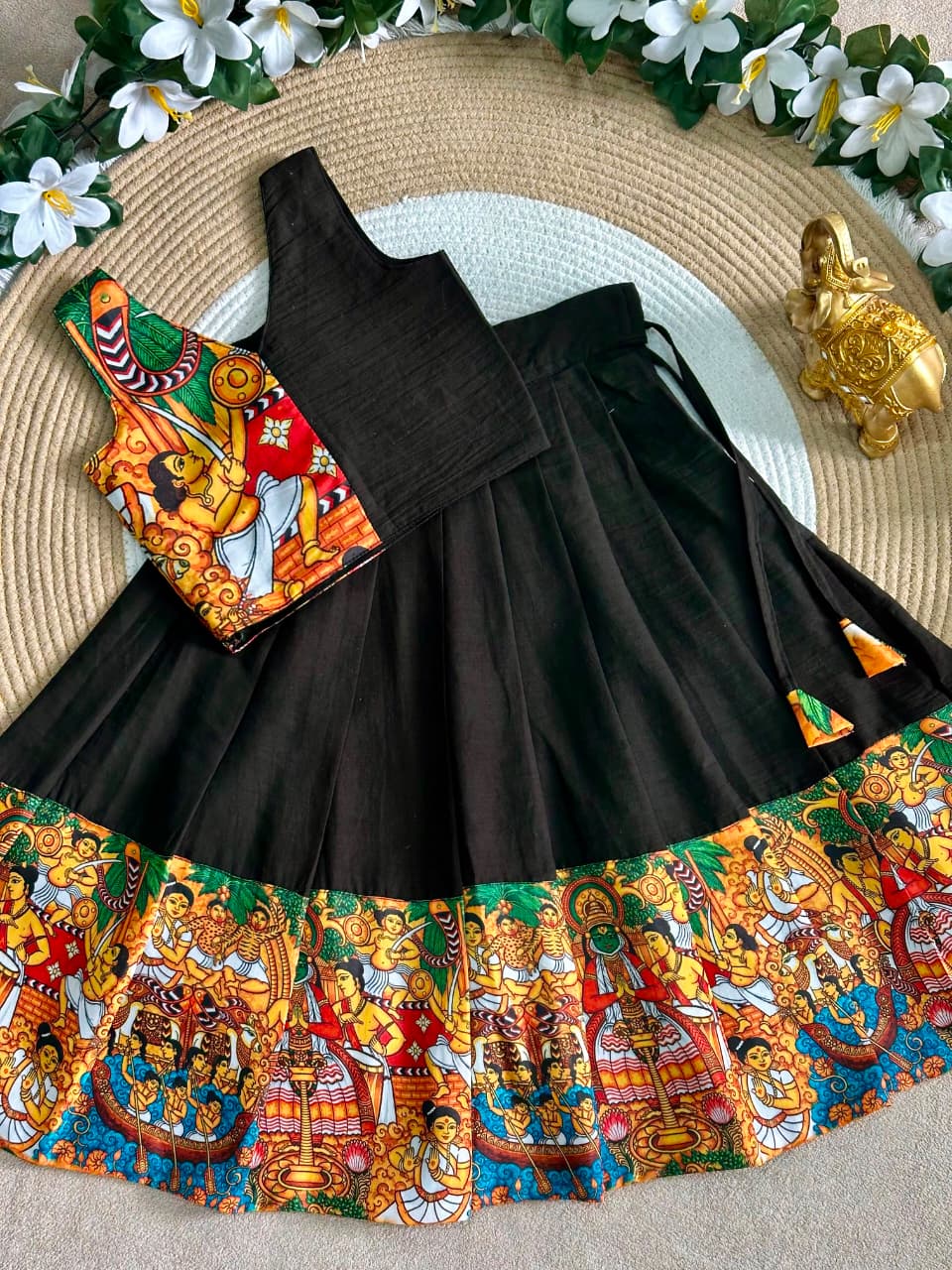 Kathakali Kids Lehenga