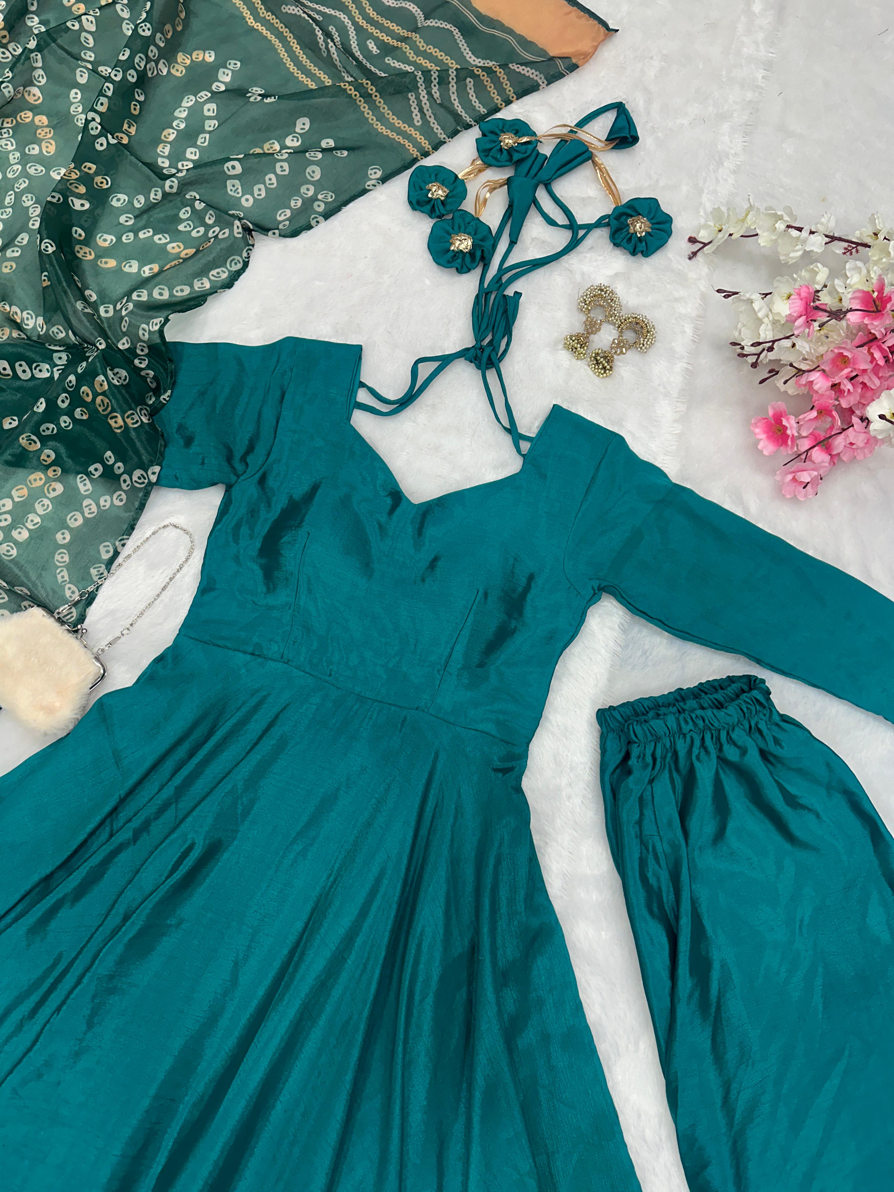 Rama Green traditional dress 