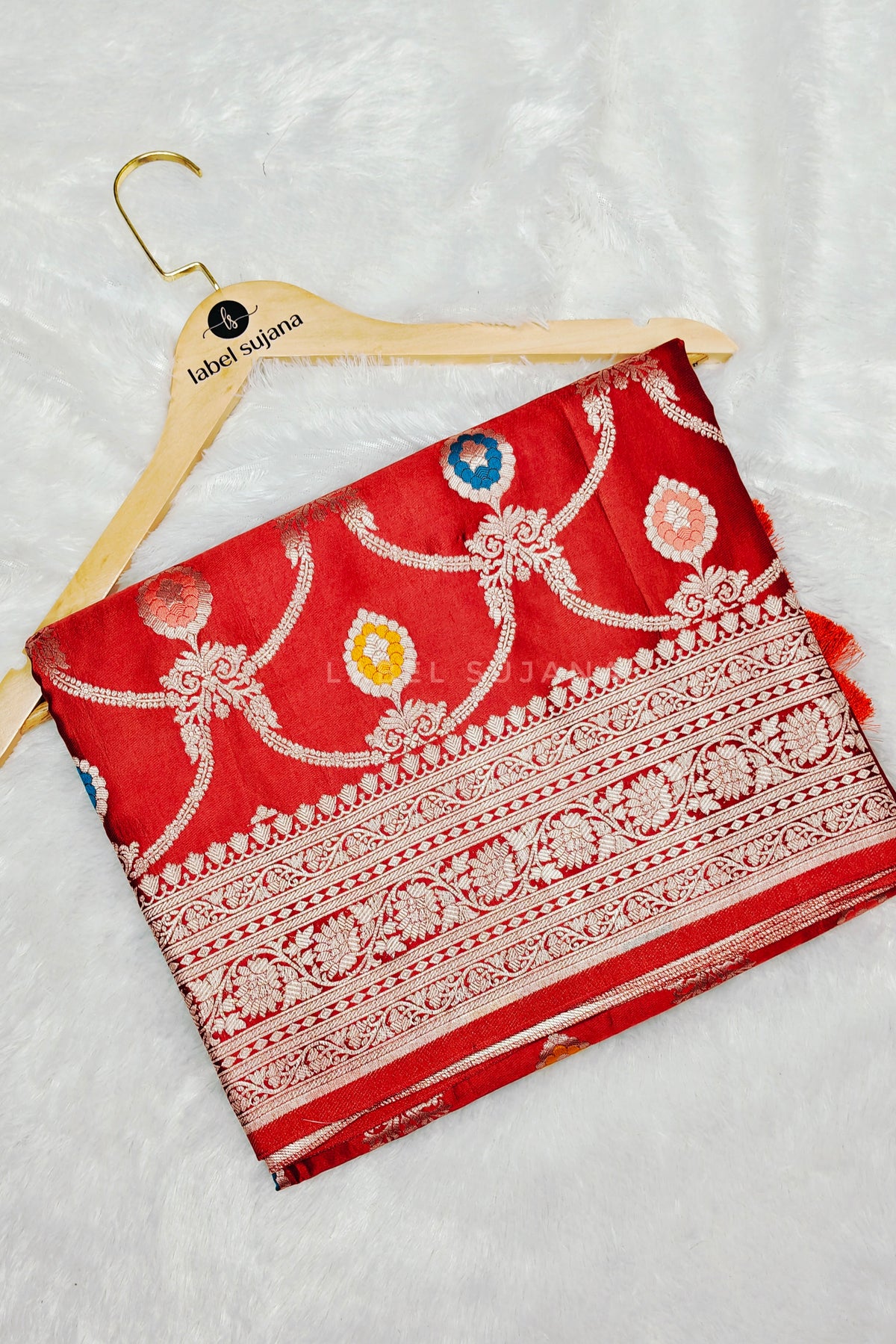 A Copper Silk Saree 