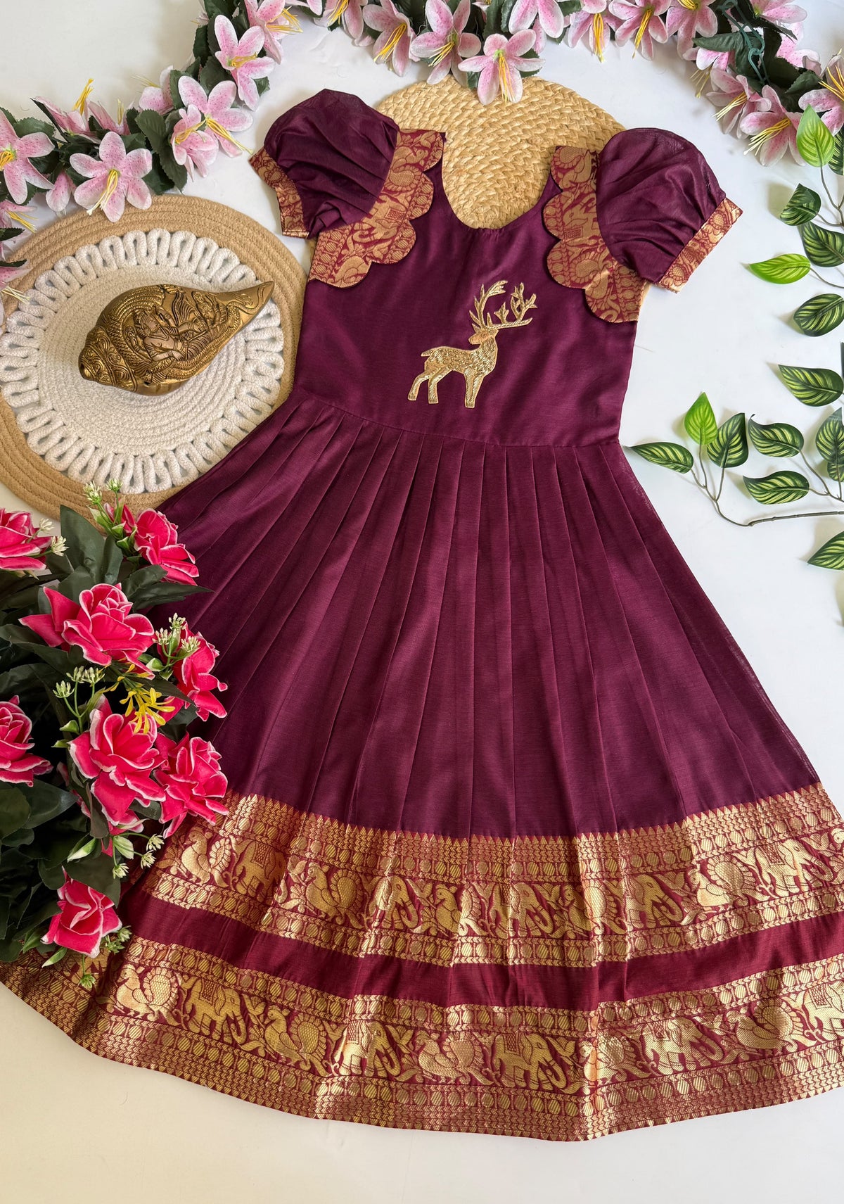 Dark maroon 