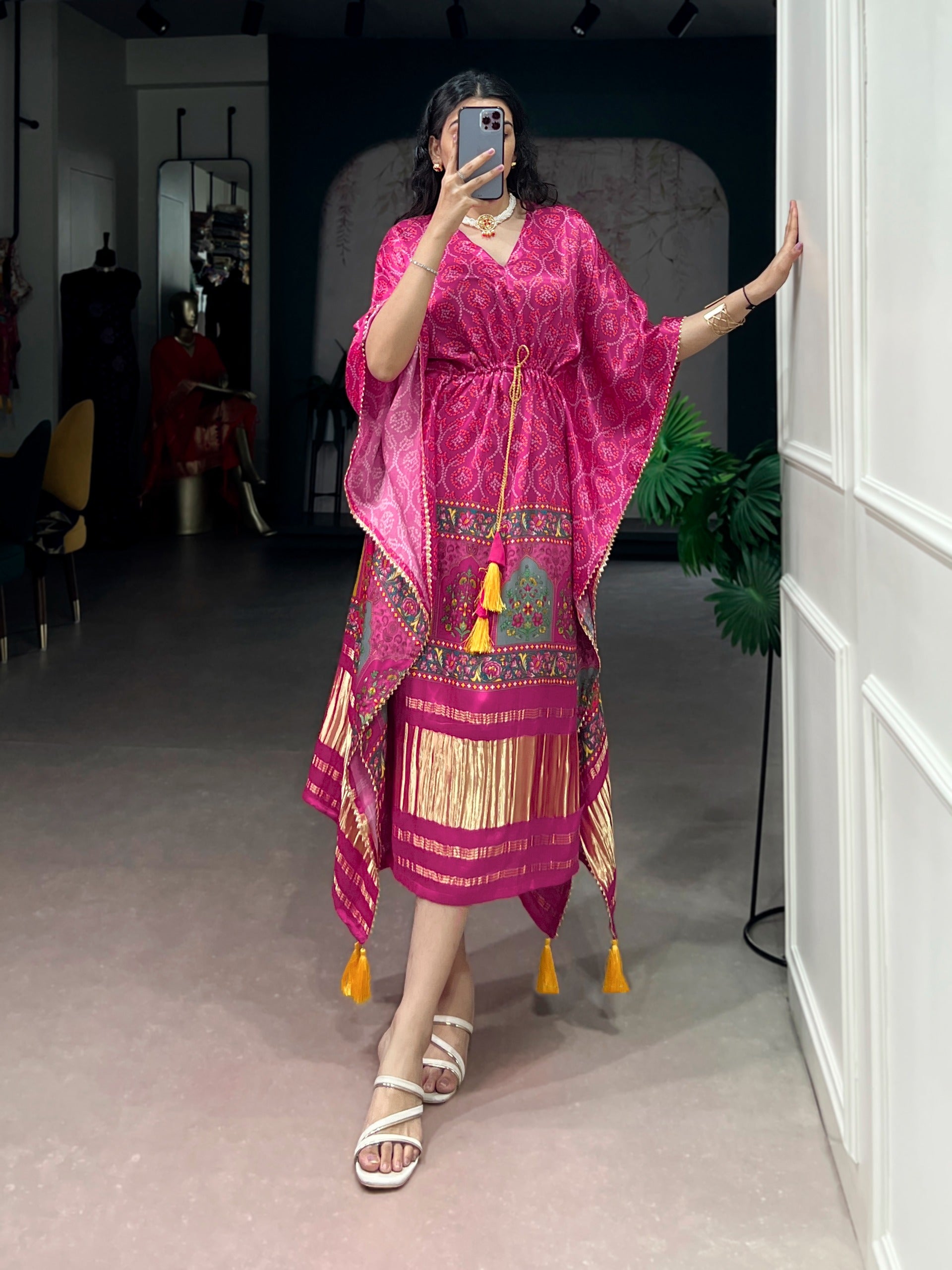 Bright pink