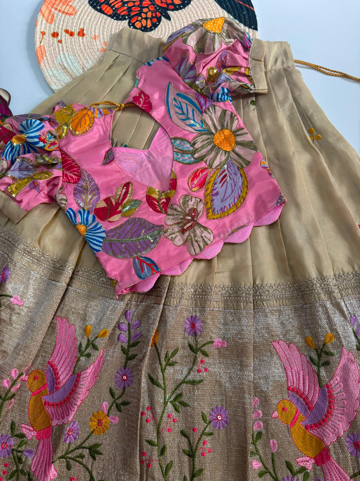 Kids party wear lehenga