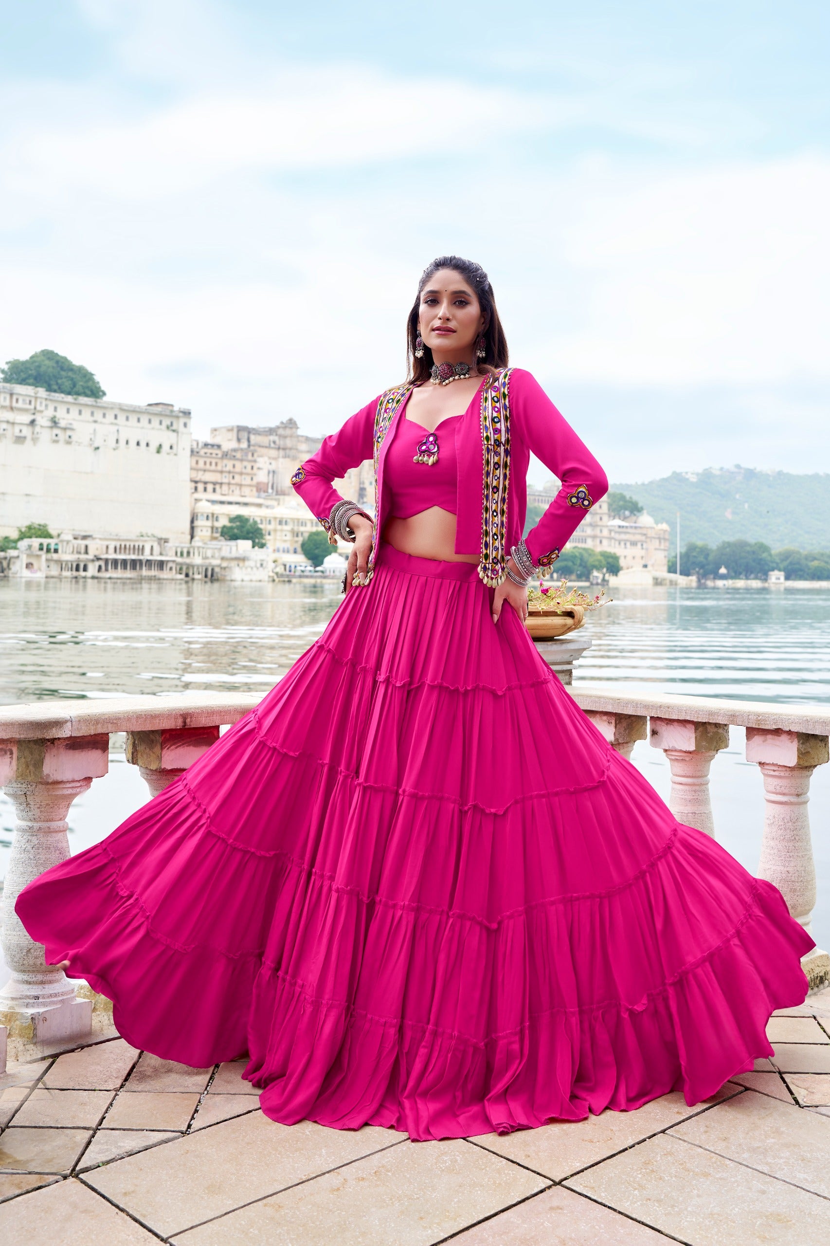 Bright pink 