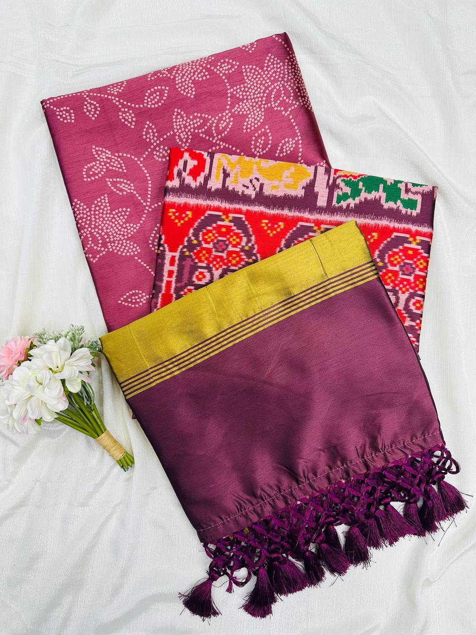 Premium Patola Silk Saree