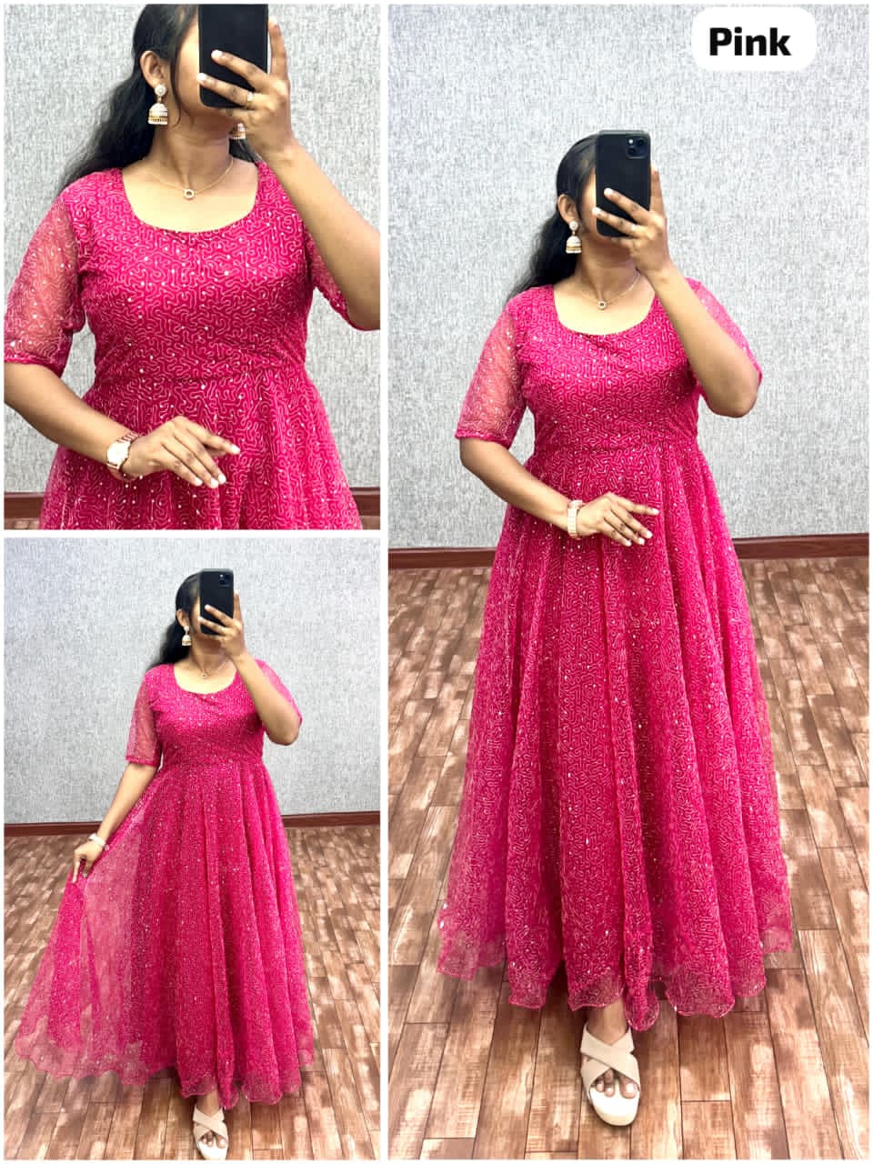 Pink gown