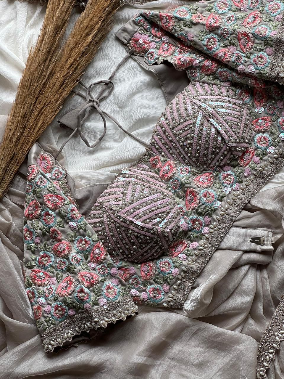 1 minute Cocktail Saree