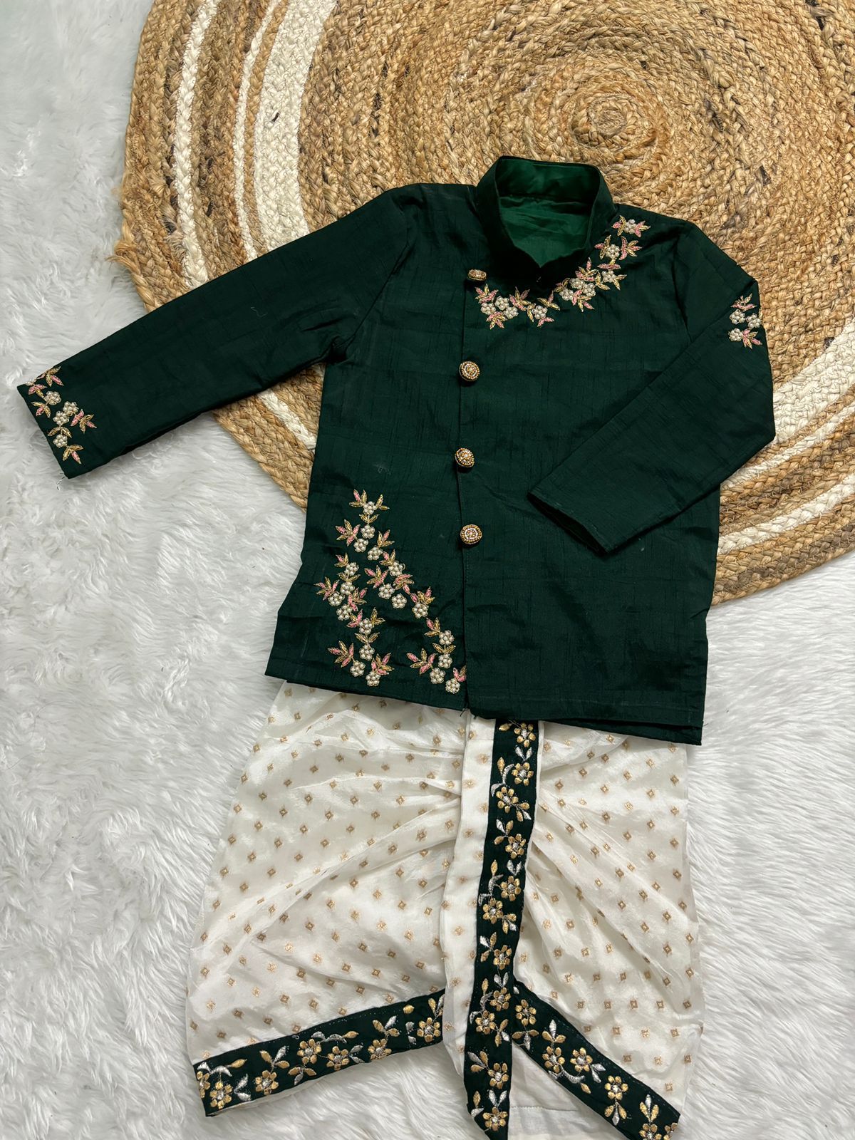 Party wear boys dhoti set