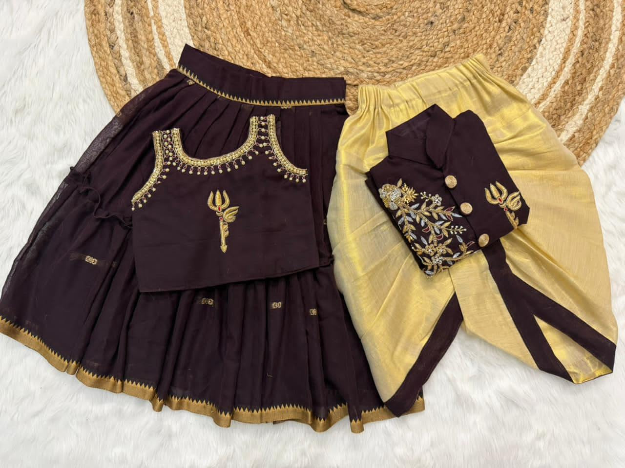 Dark brown 