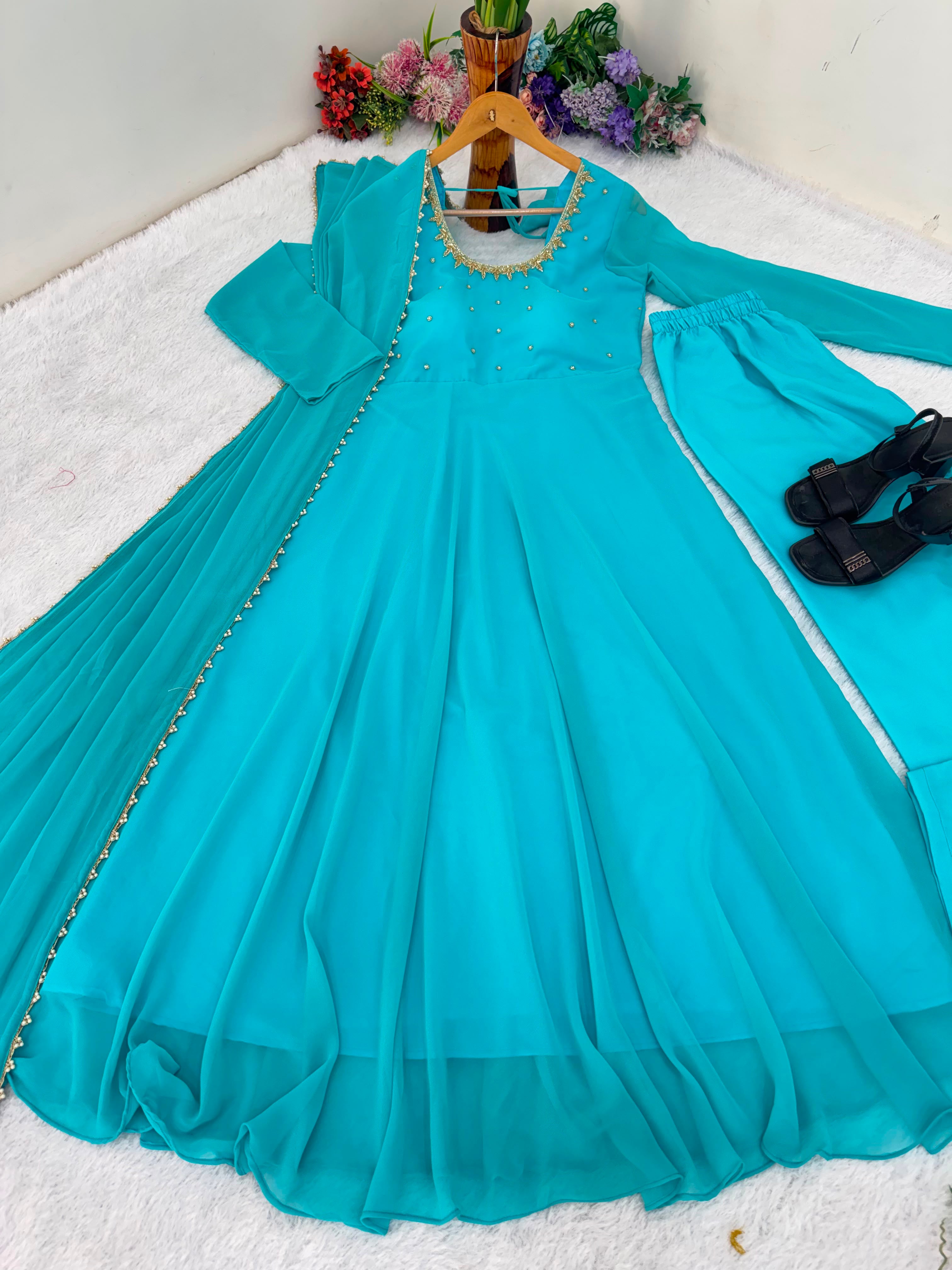 Sky blue 