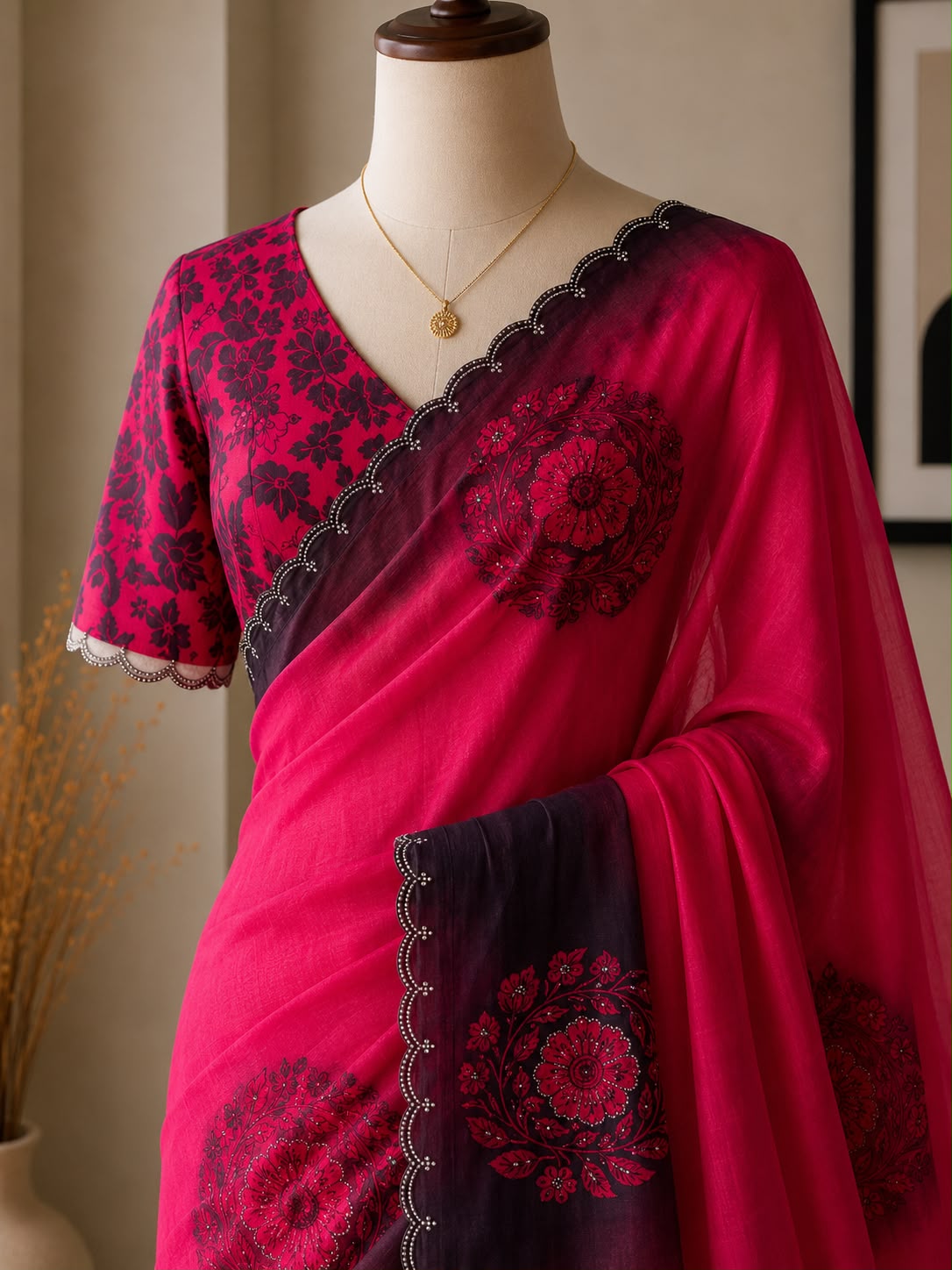 Bright pink 