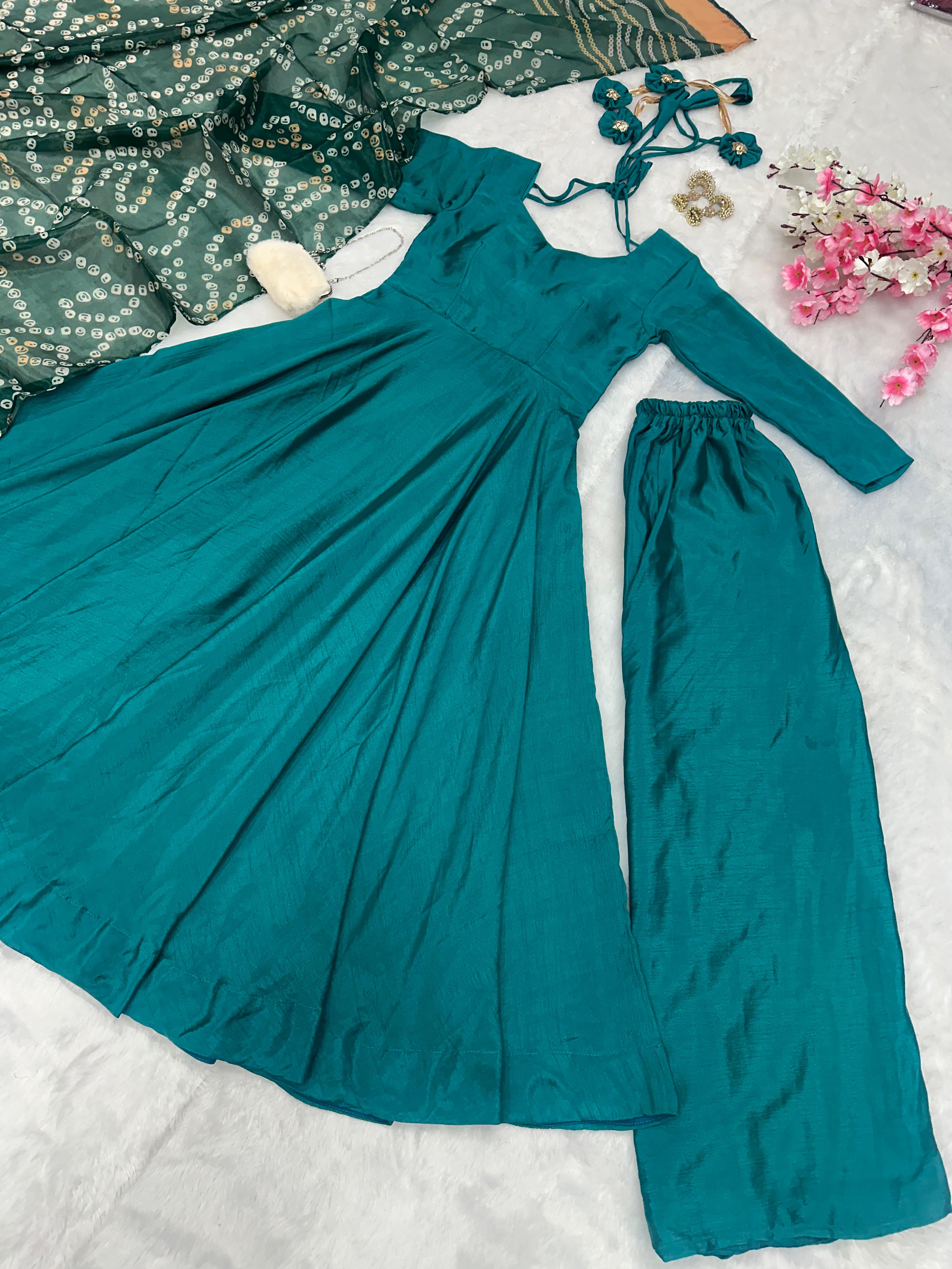 Rama Green traditional dress 