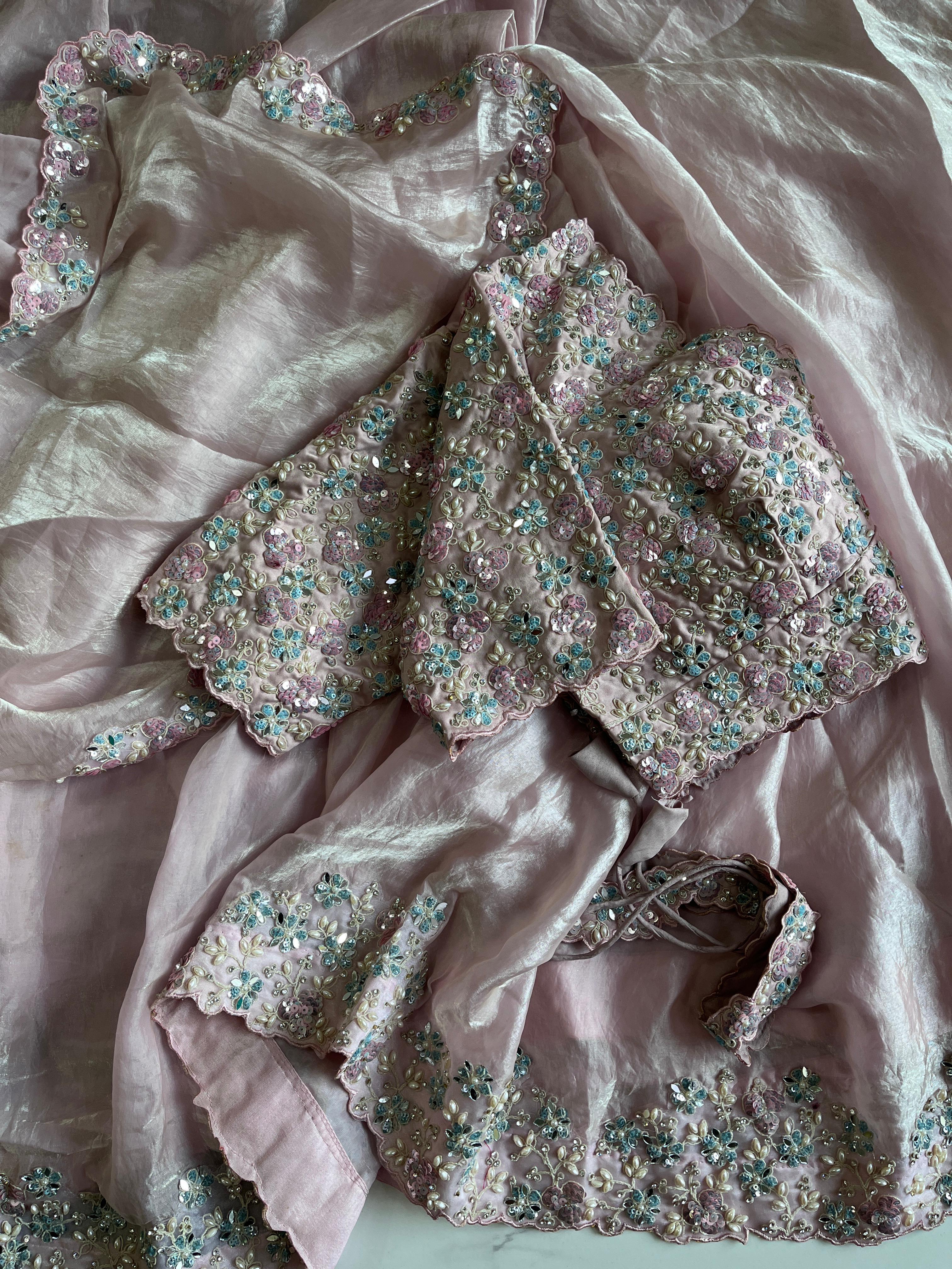 One Minute Cocktail Saree