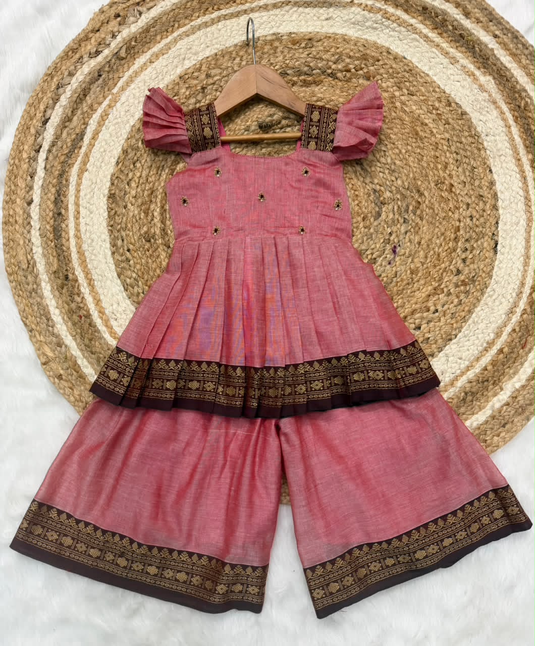 Kids Narayanapet Sharara set
